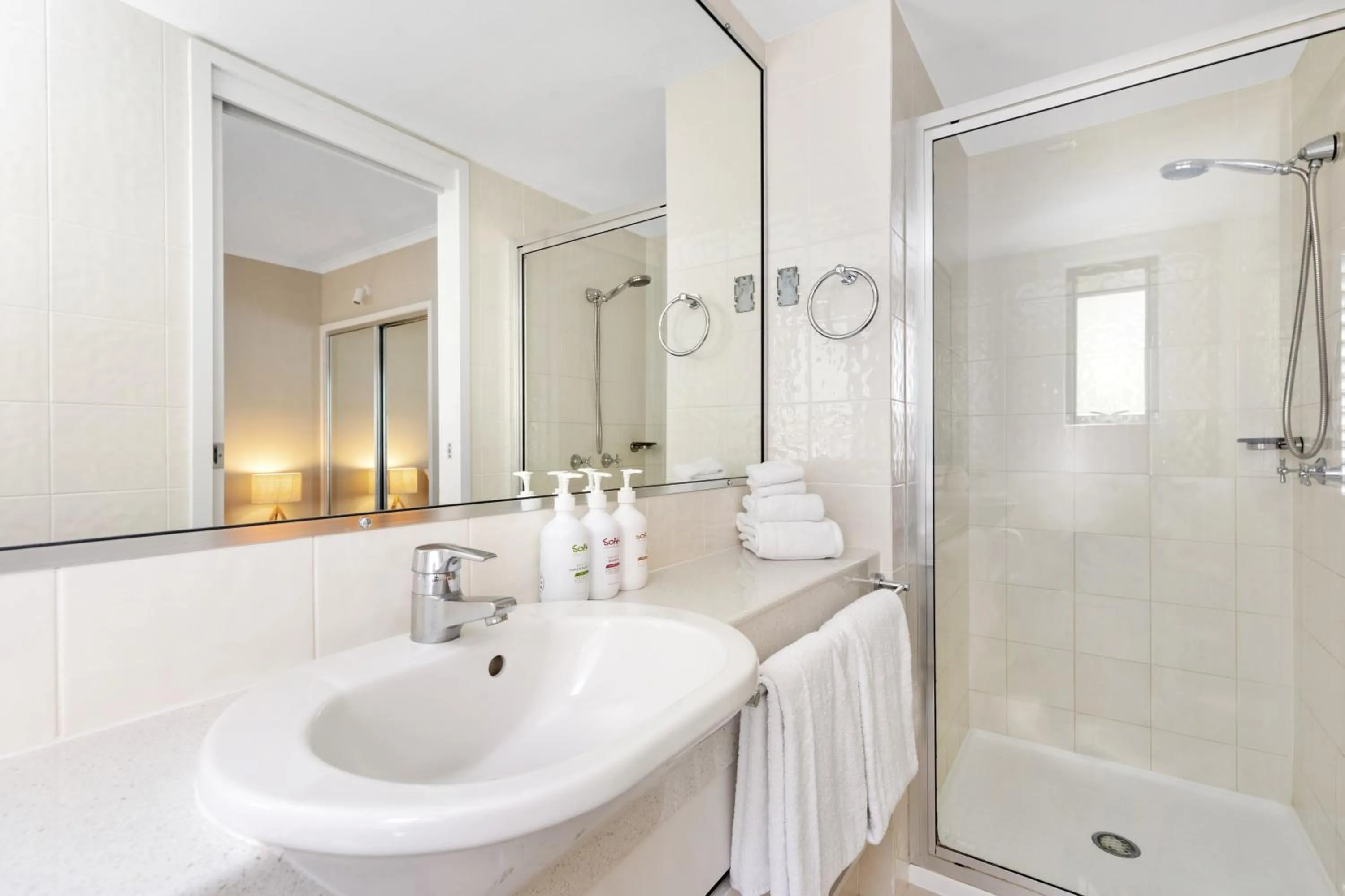 Shower in Bella Casa Noosa