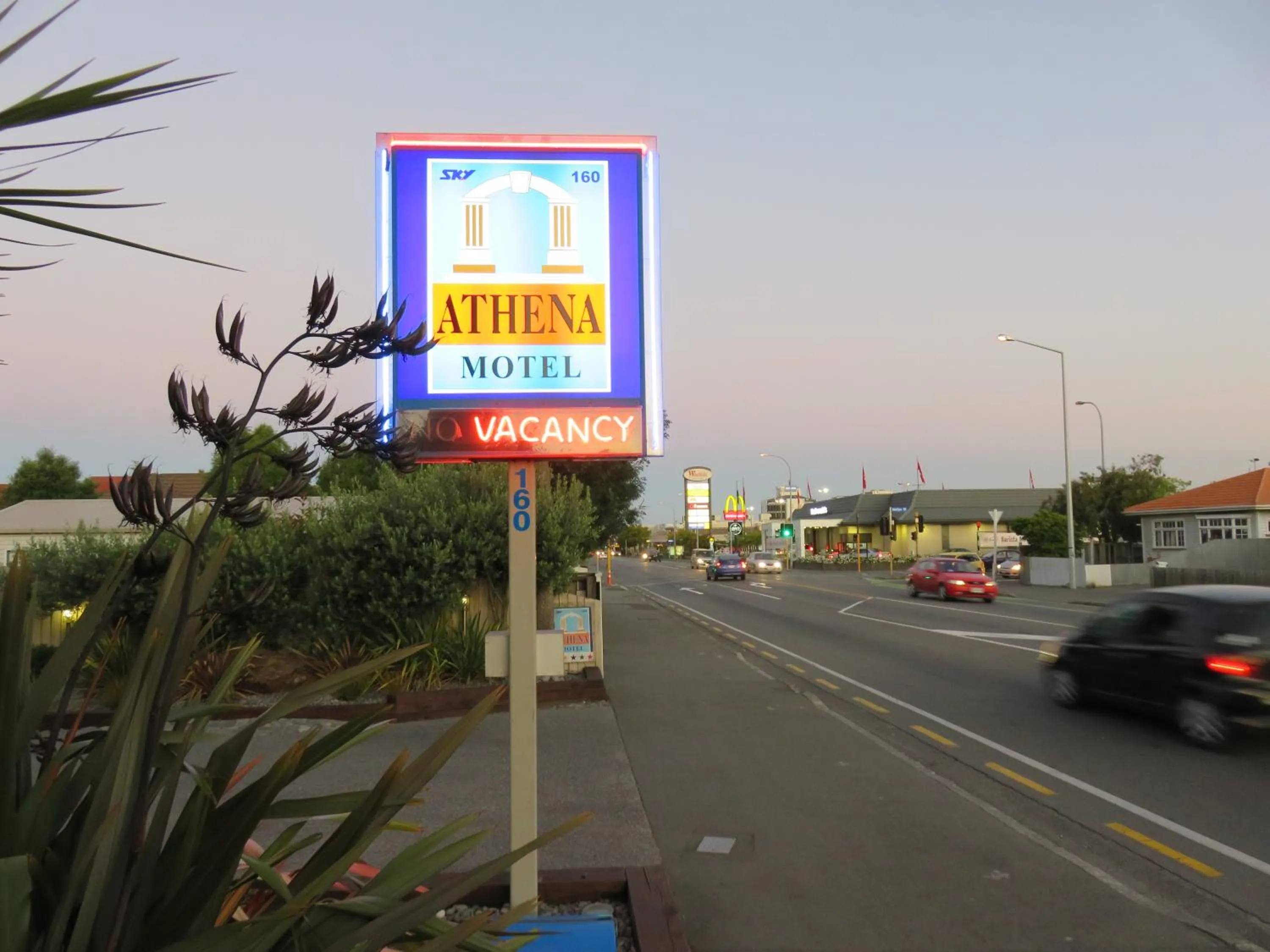 Property logo or sign in Athena Motel