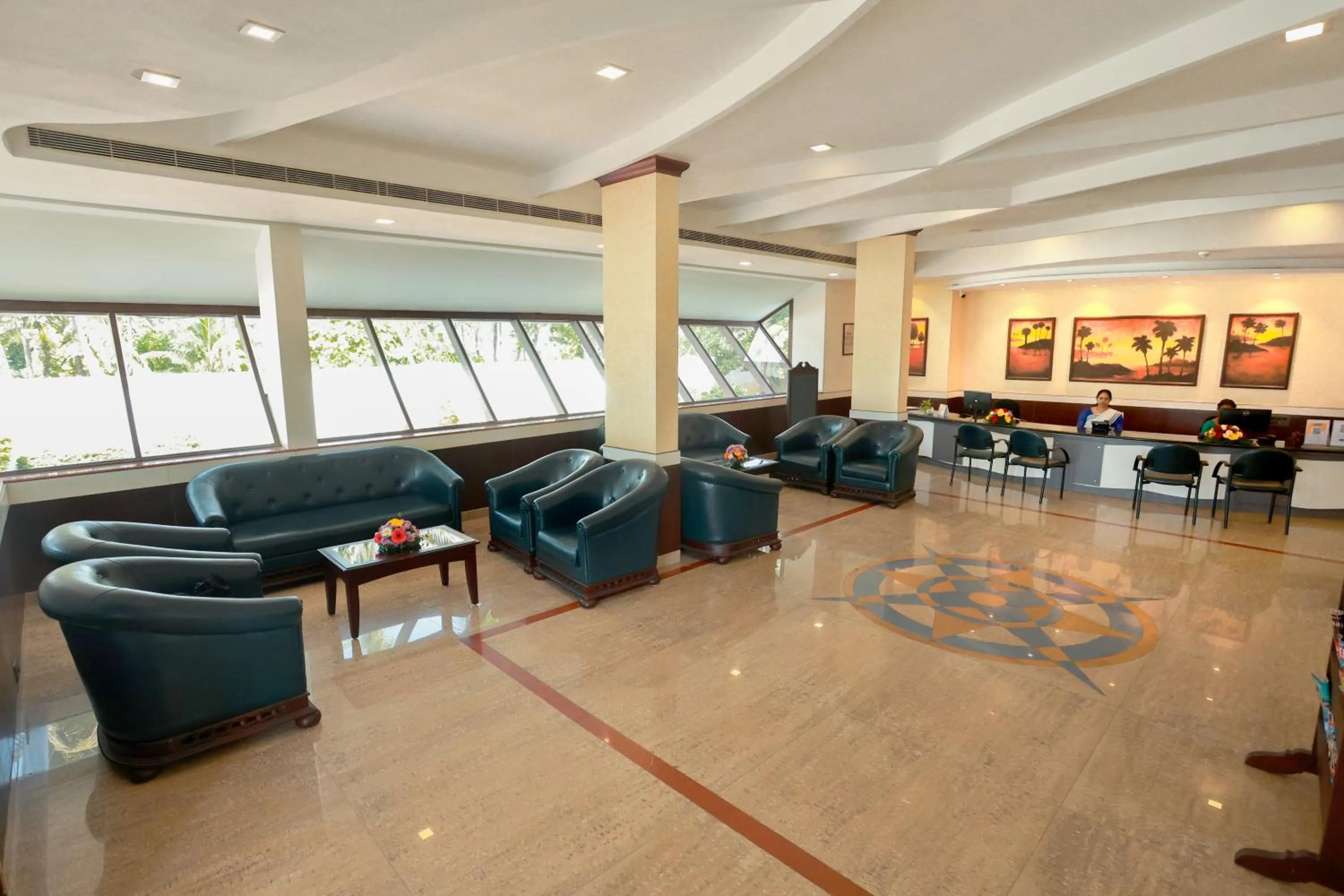 Lobby or reception in Renai Blue Waters Cherai