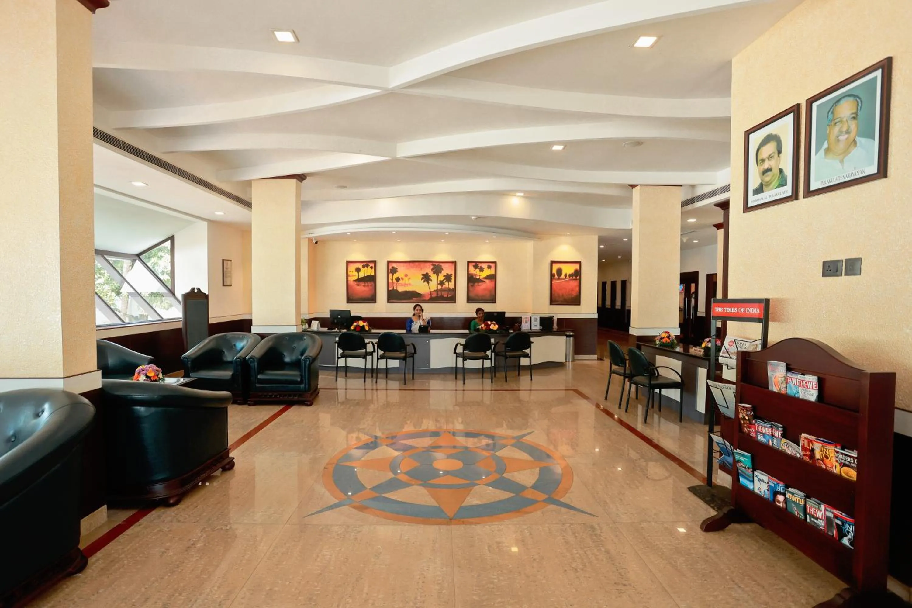 Lobby or reception in Renai Blue Waters Cherai