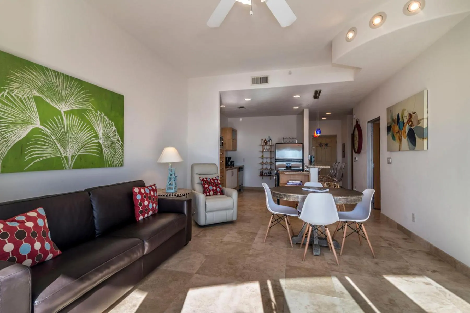 Living room in Sea Deuce by the Ocean