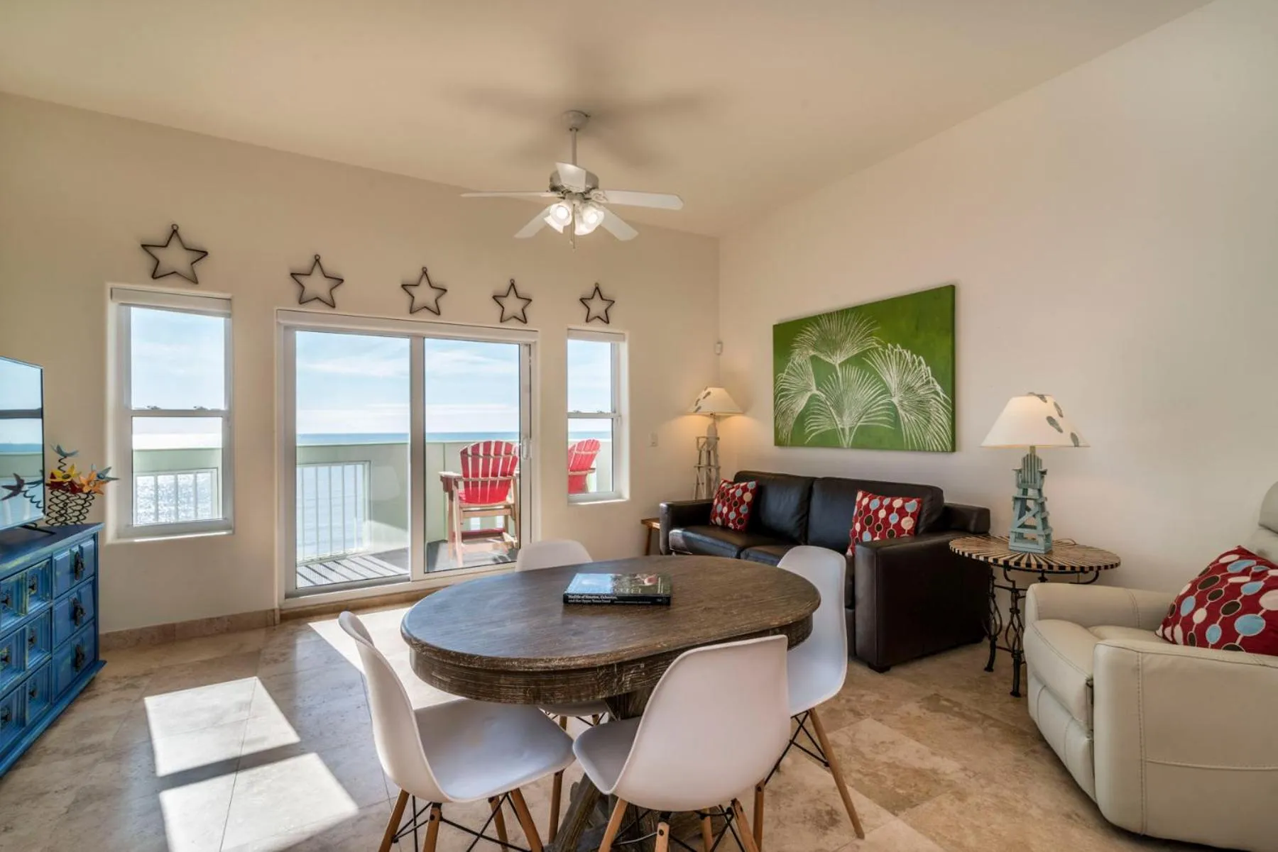 Living room in Sea Deuce by the Ocean