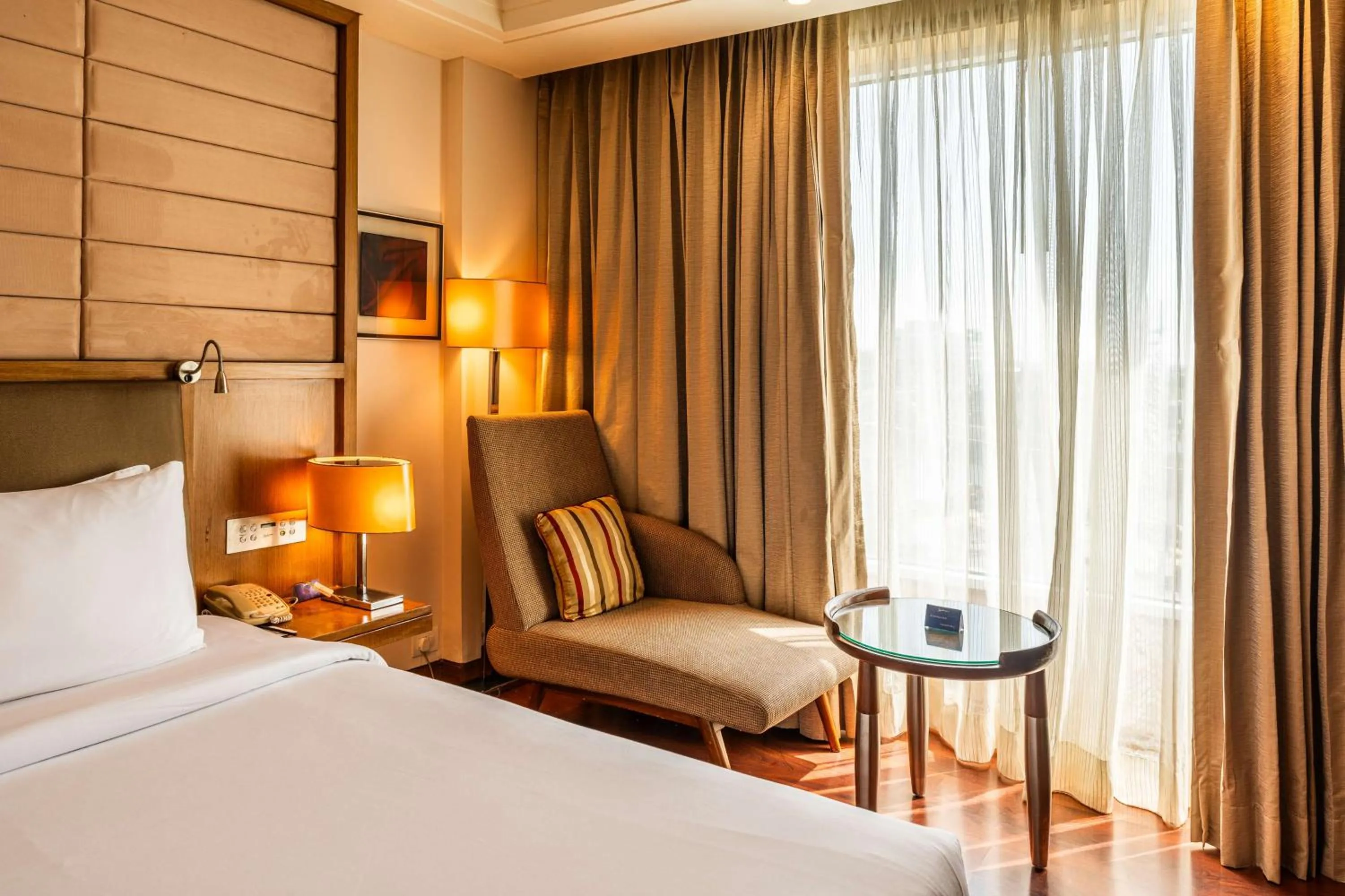 Bedroom, Bed in Radisson Blu Hotel, Indore