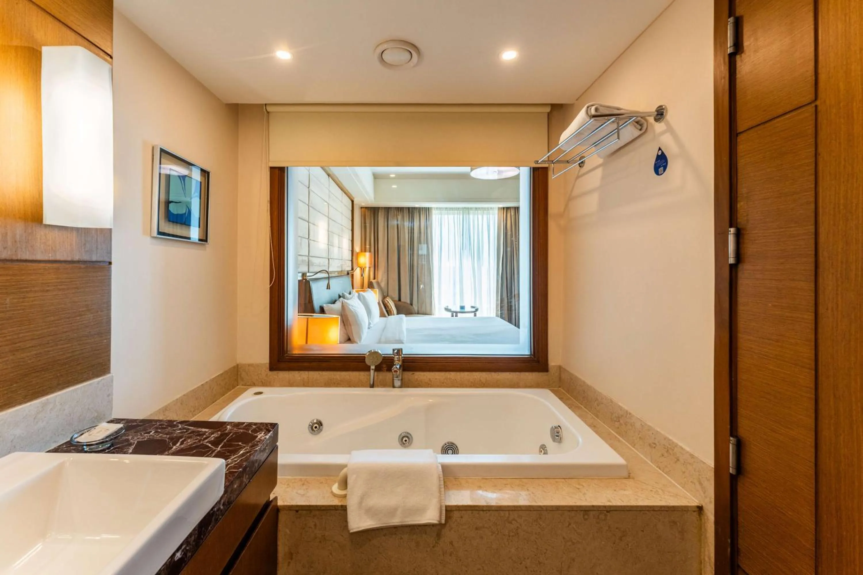 Bathroom in Radisson Blu Hotel, Indore