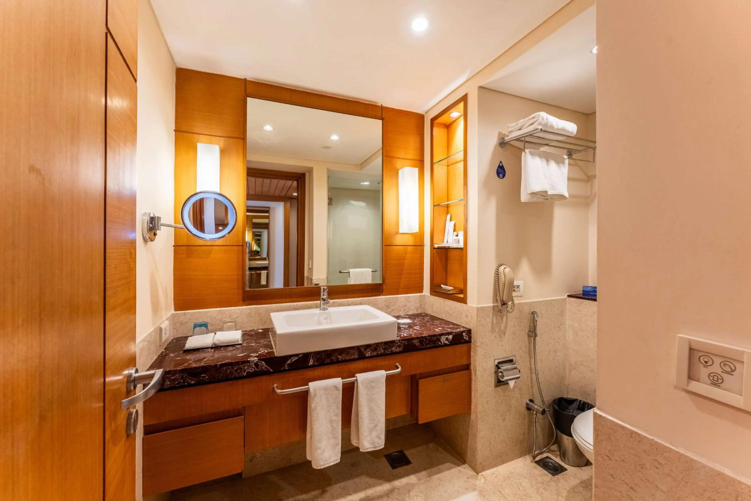 Bathroom in Radisson Blu Hotel, Indore