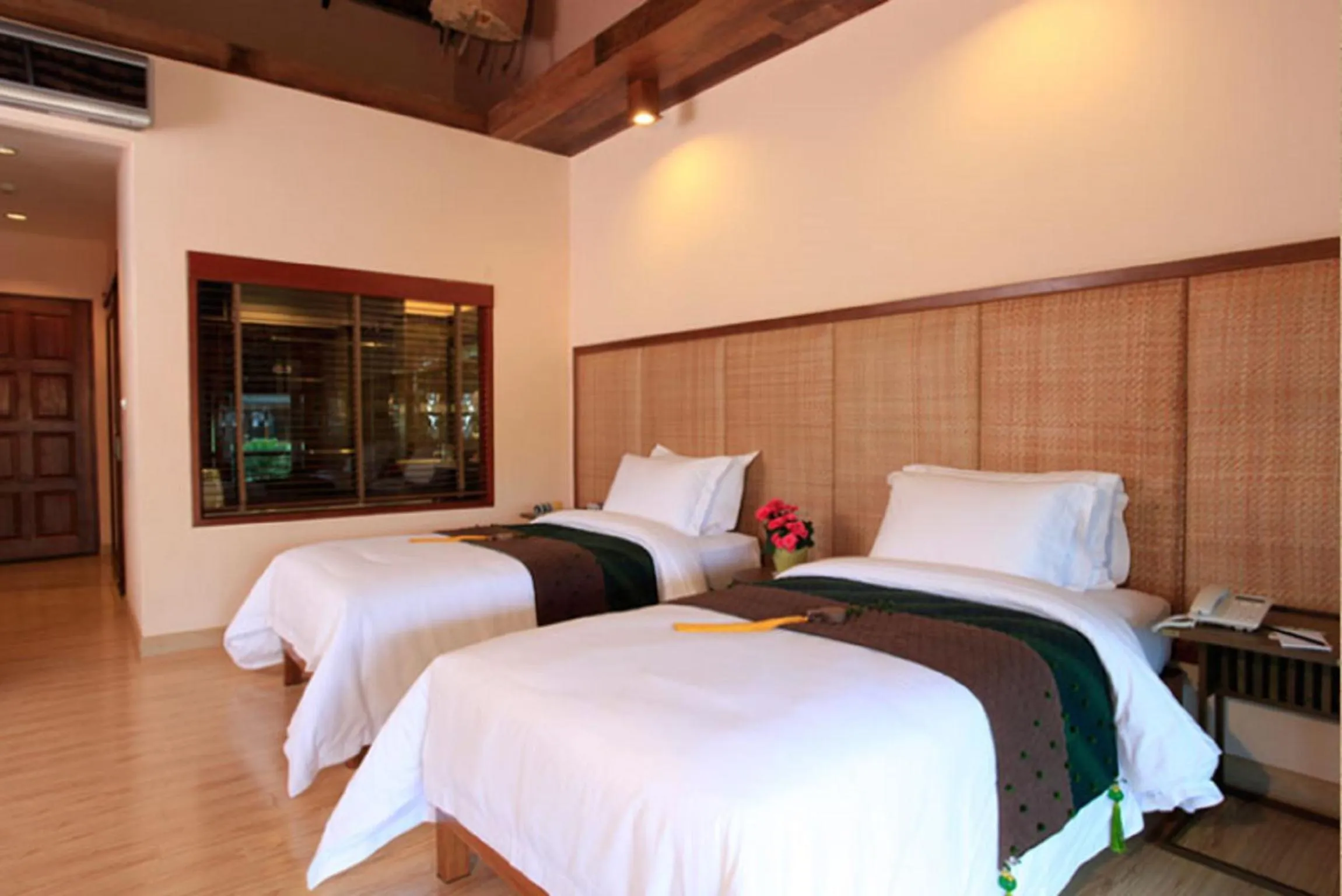 Bed in VC@Suanpaak Boutique Hotel & Service Apartment