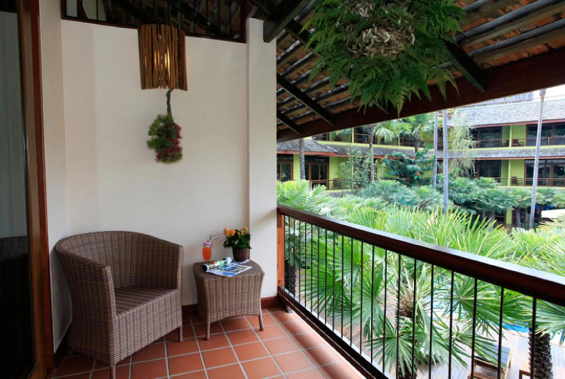 Balcony/Terrace in VC@Suanpaak Boutique Hotel & Service Apartment