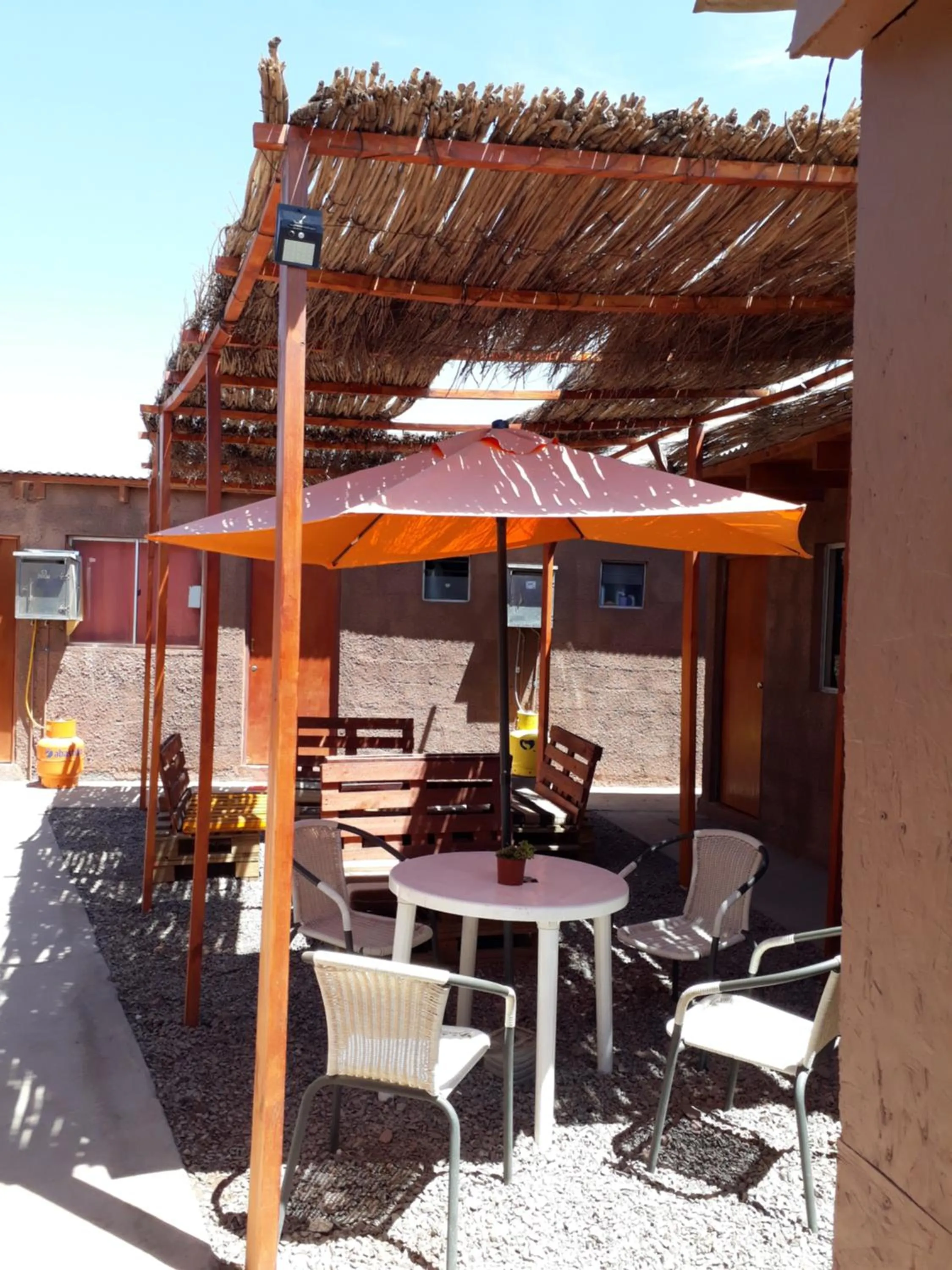 Patio in Hostal Open House