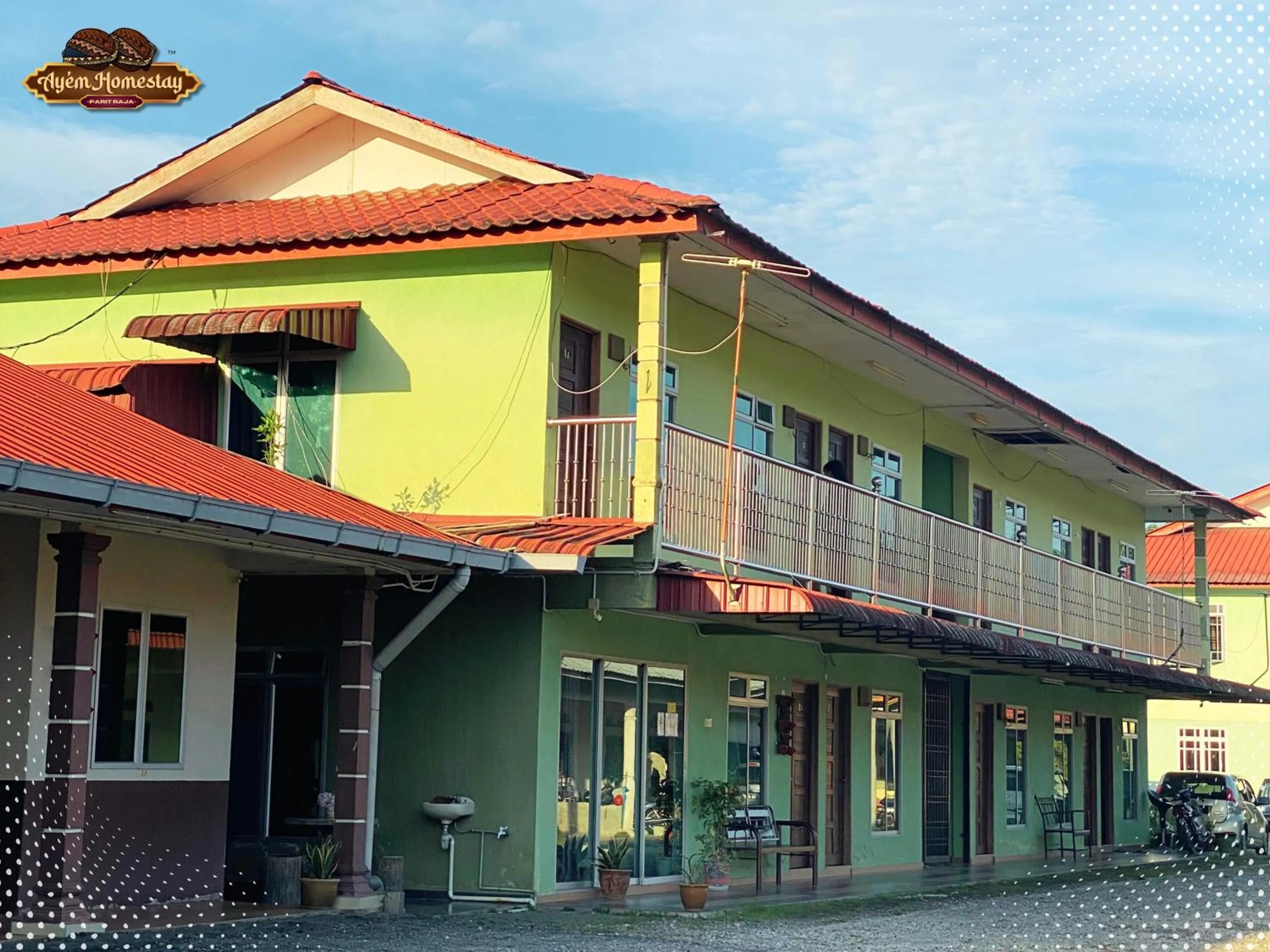 Property building in Ayem Homestay UTHM