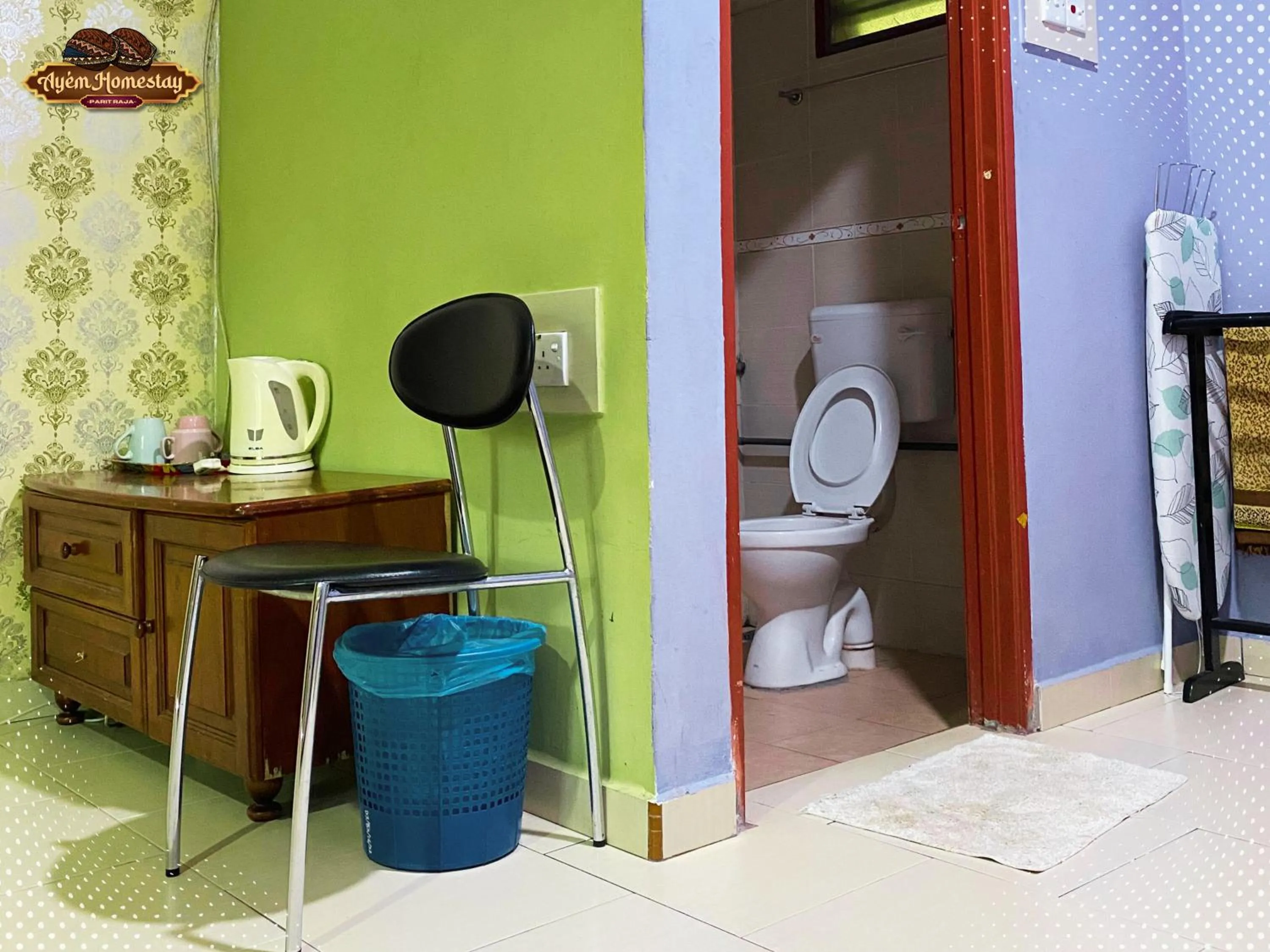 Seating area in Ayem Homestay UTHM