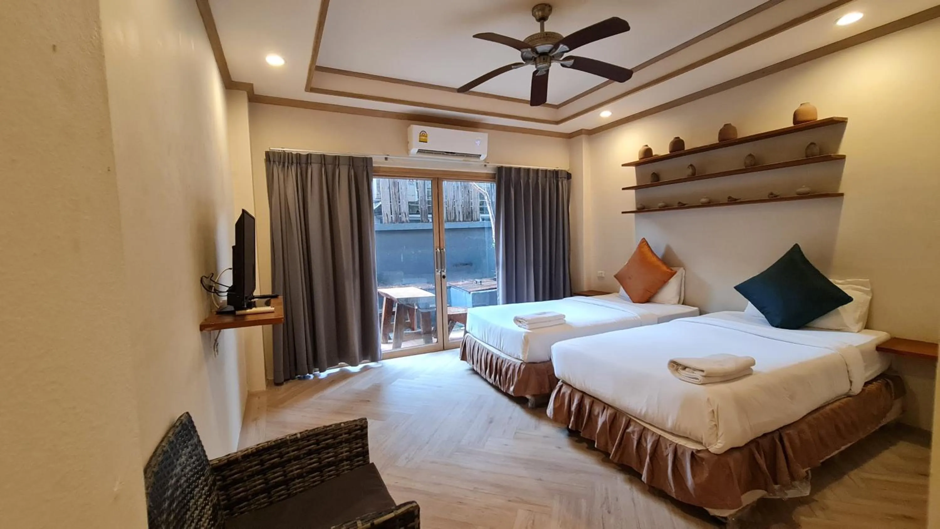 Bed in Sunrise Resort- Koh Phangan - SHA Extra Plus