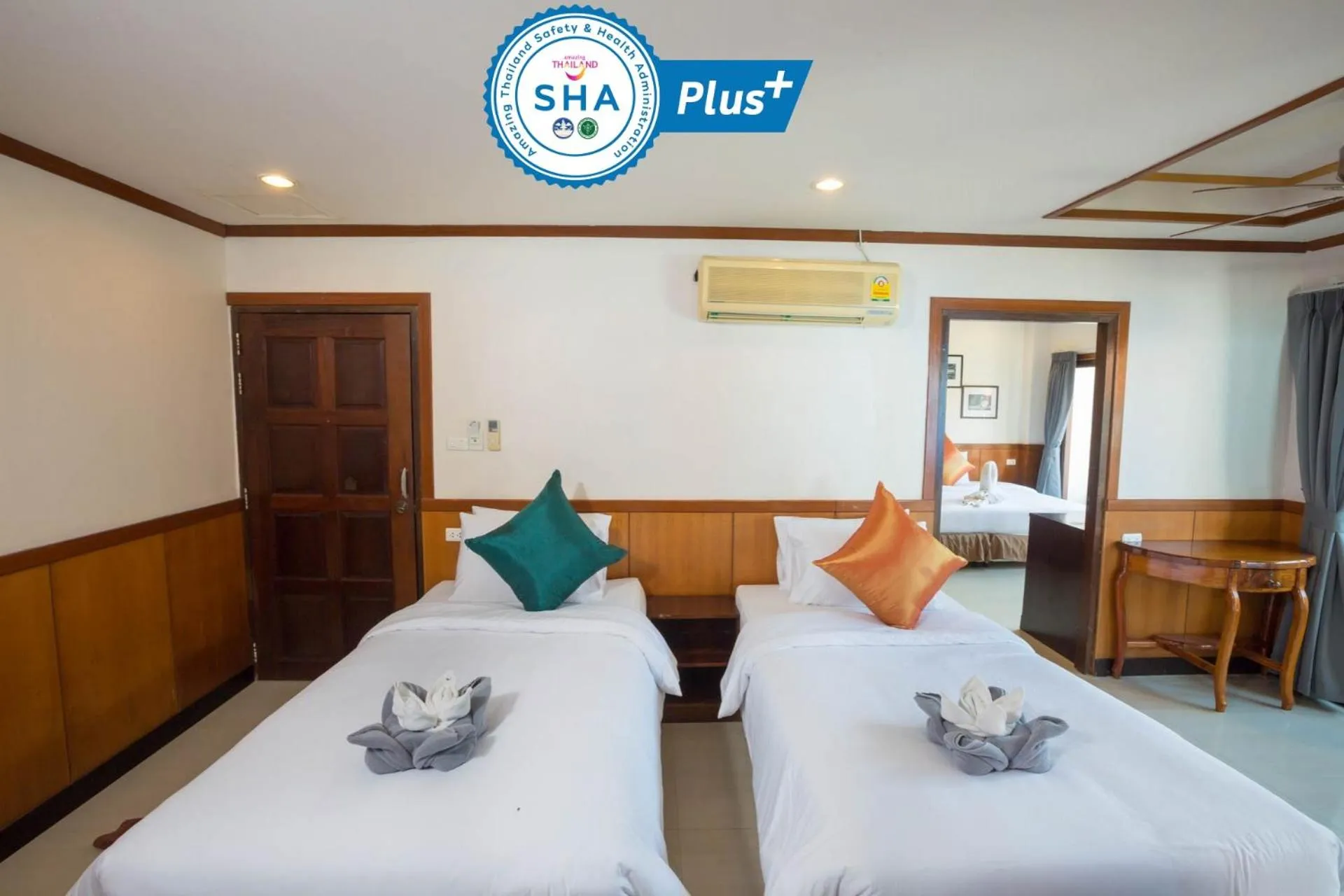 Bed in Sunrise Resort- Koh Phangan - SHA Extra Plus