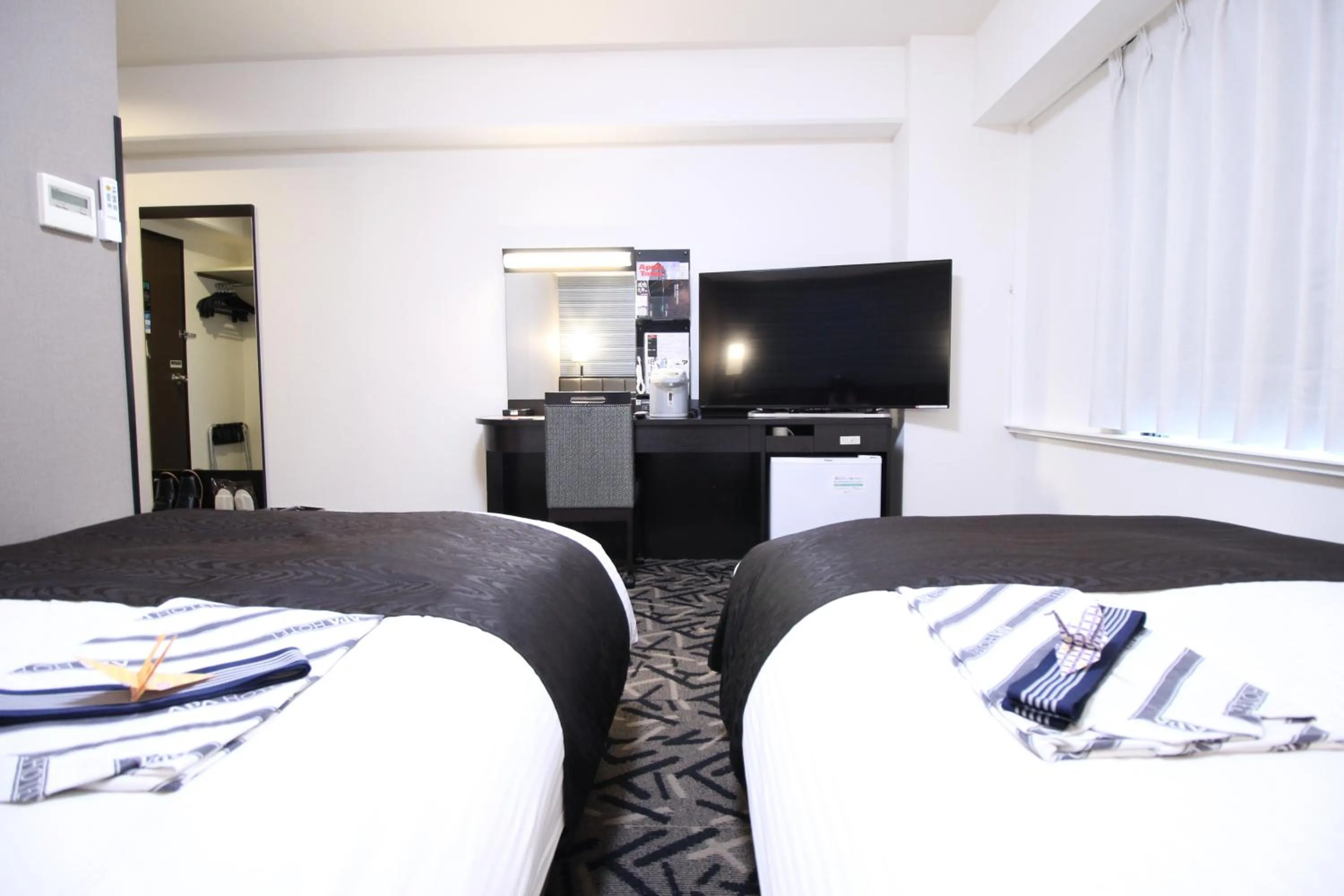 Bed in APA Hotel Hikoneminami