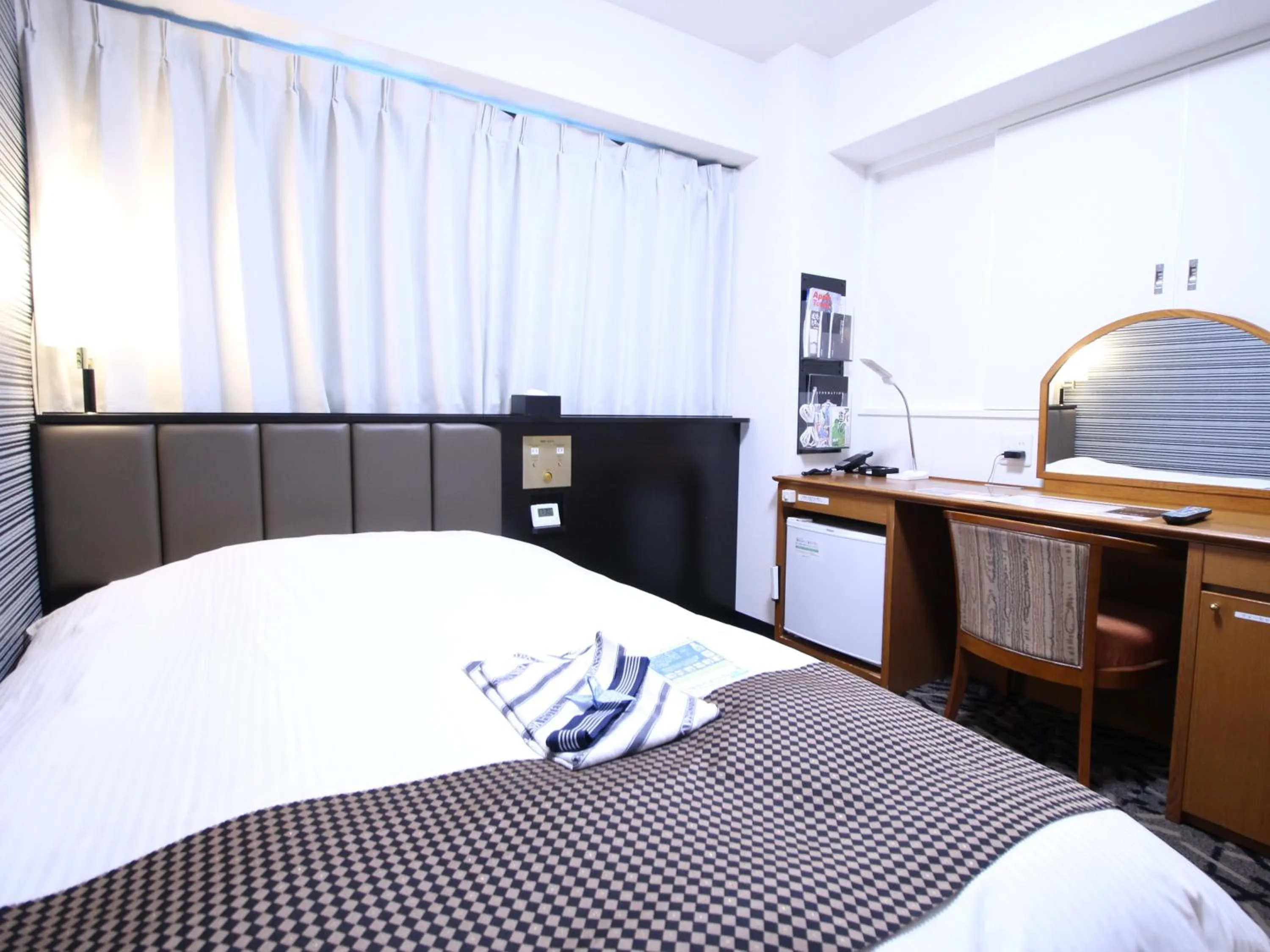 Bed in APA Hotel Hikoneminami