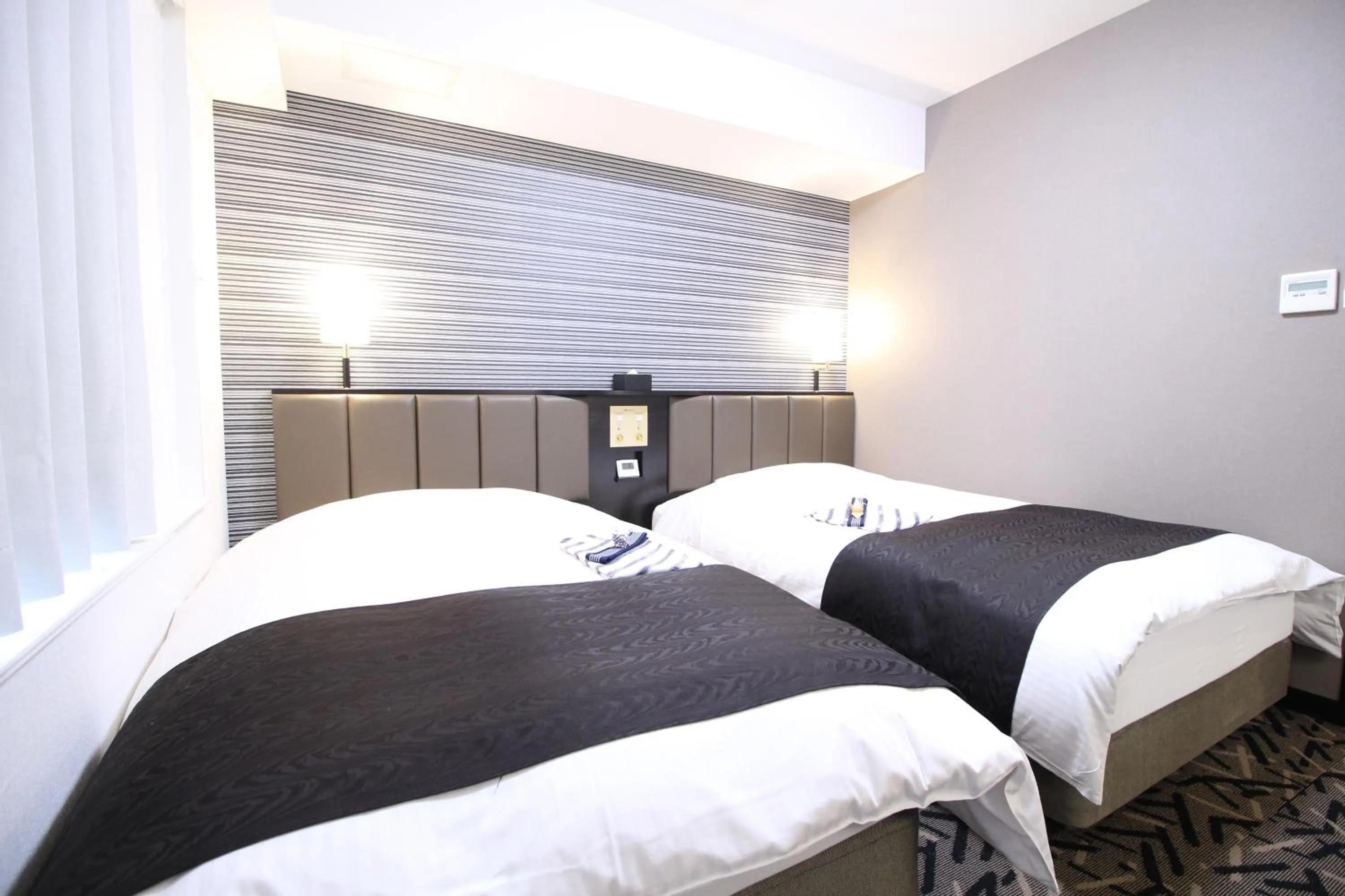 Bed in APA Hotel Hikoneminami