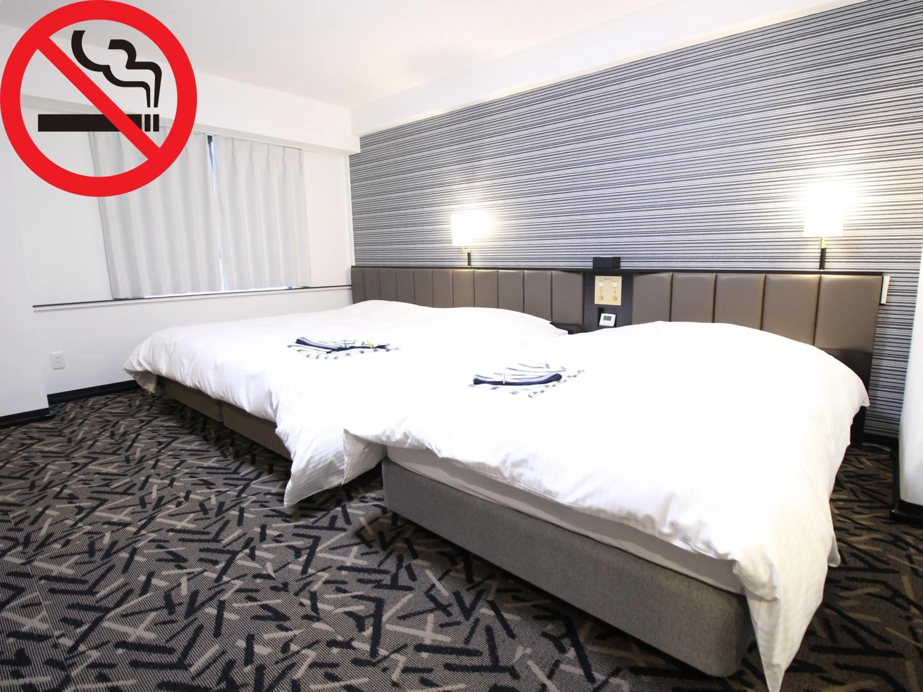 Bed in APA Hotel Hikoneminami