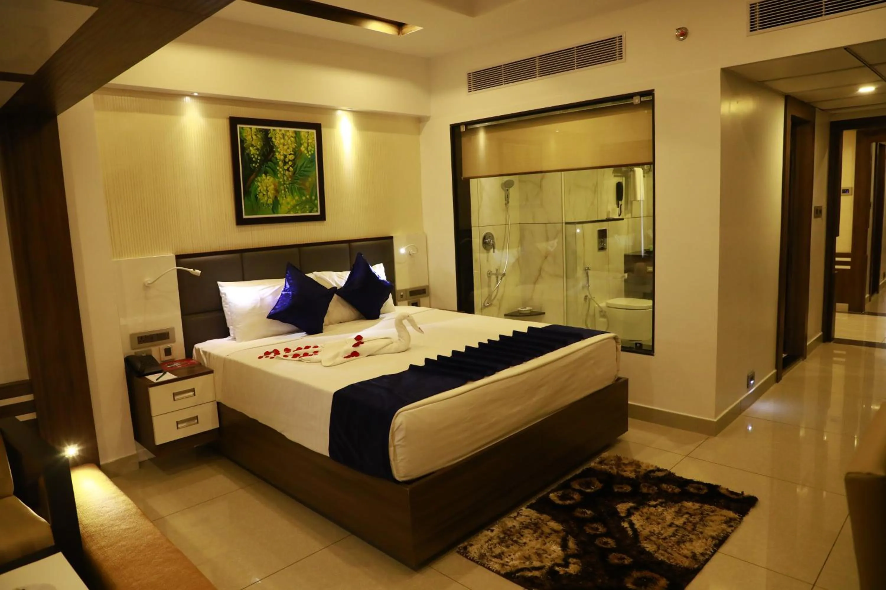 Bathroom, Bed in The Renai Cochin