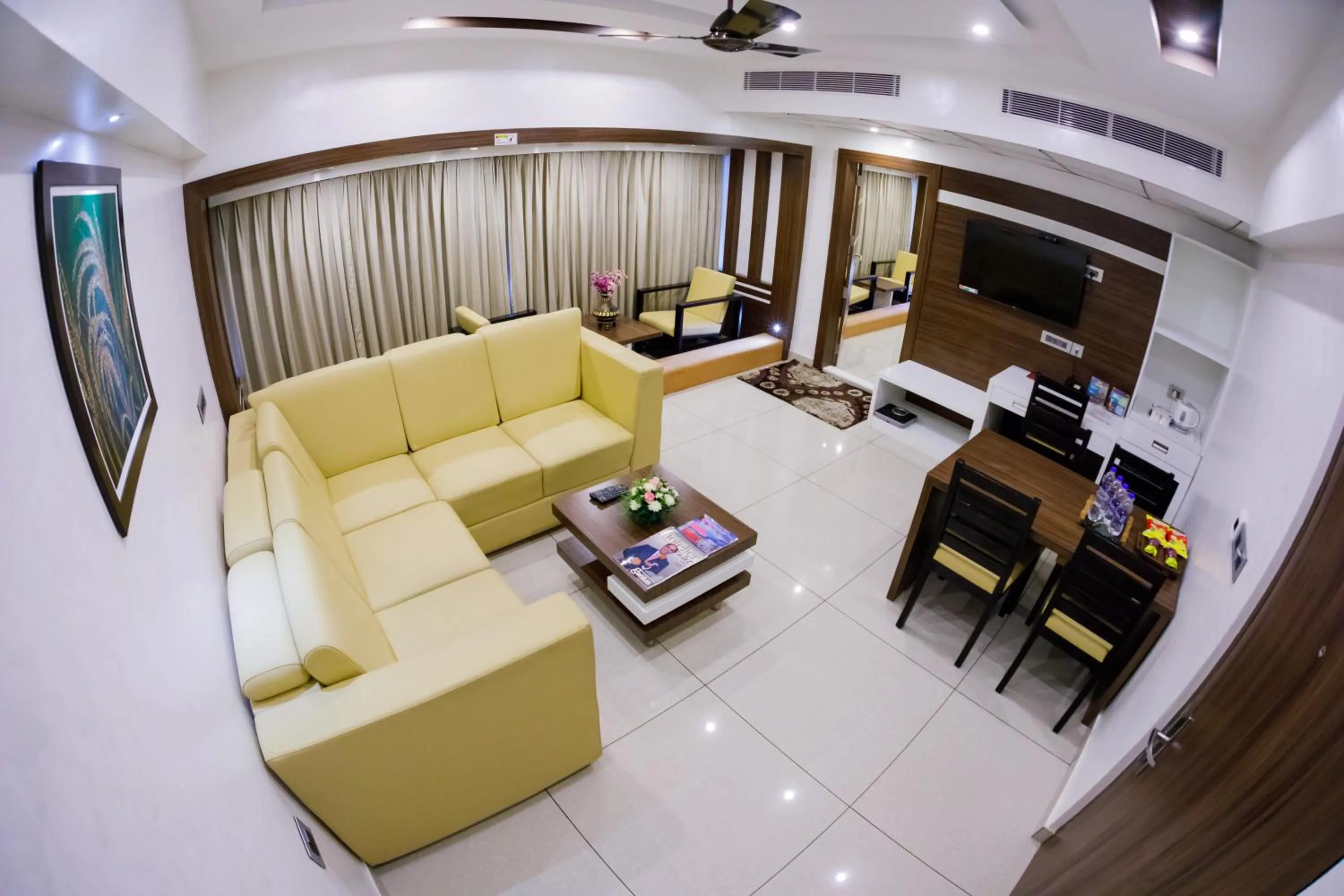 Seating area in The Renai Cochin