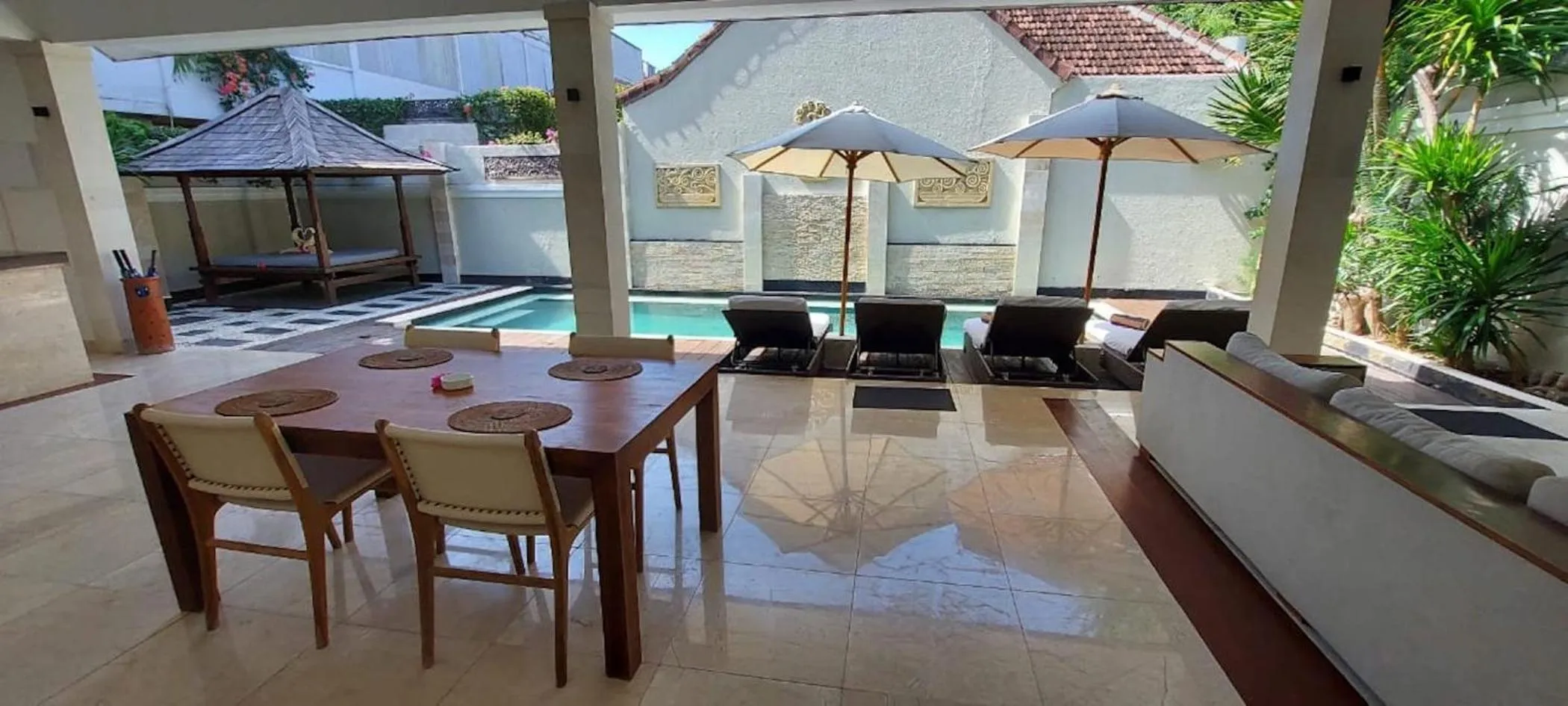 Living room in Kokomo Resort