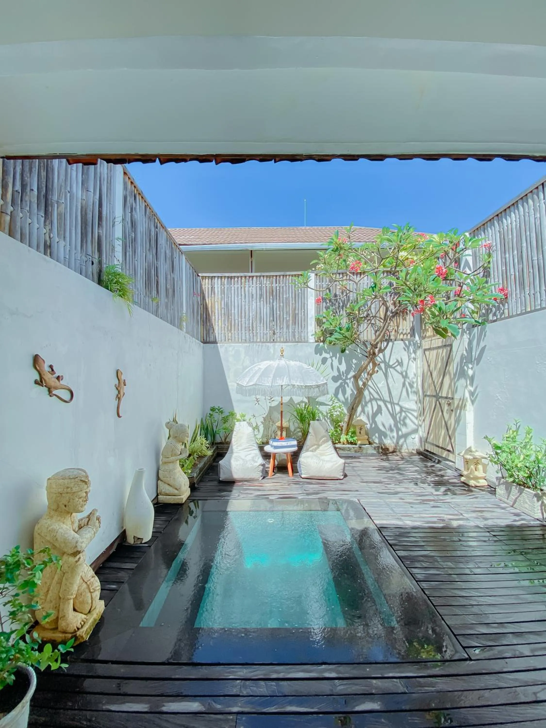 Pool view in The Beach House Resort