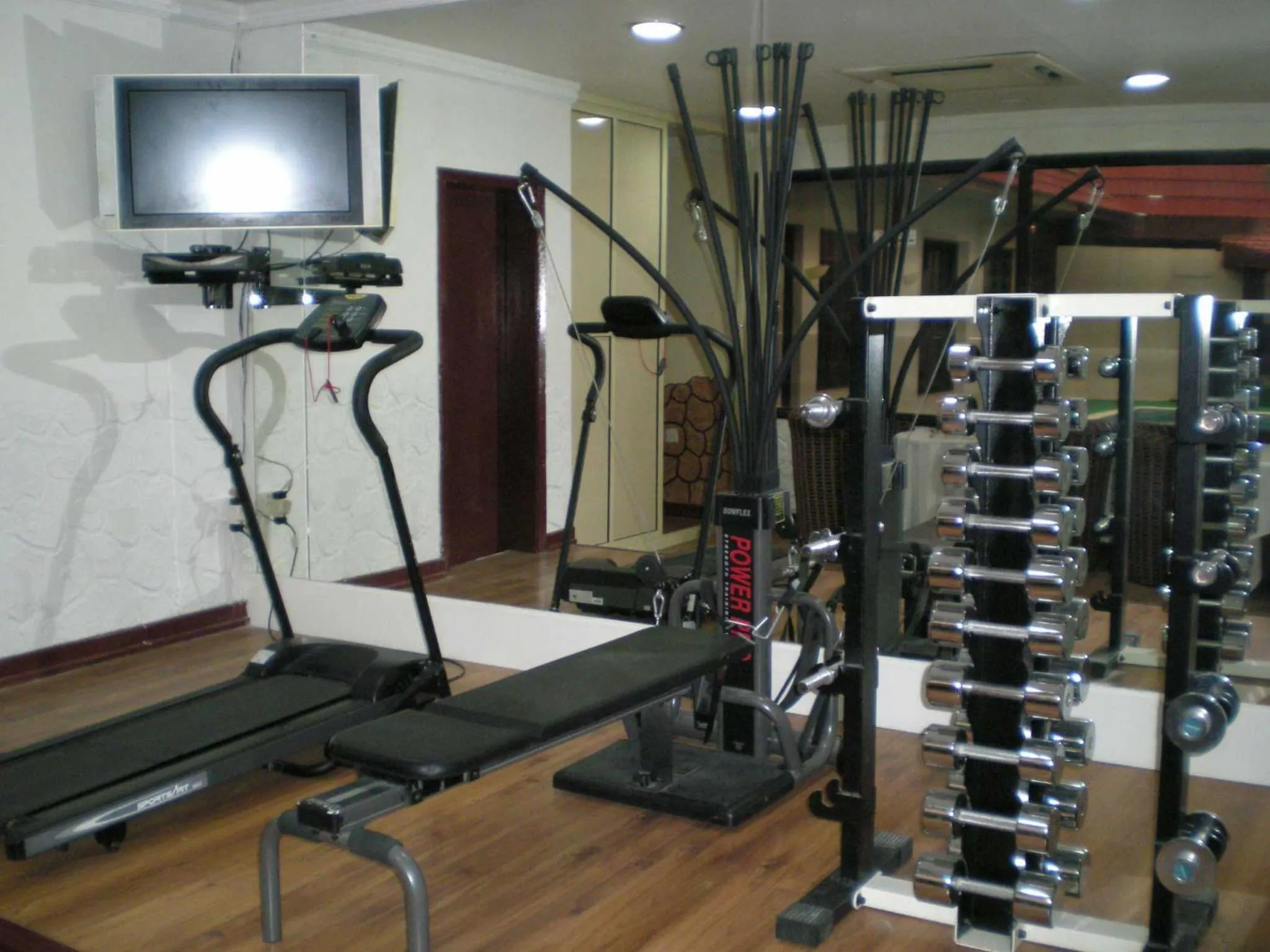 Fitness centre/facilities in Tropicana Hotel