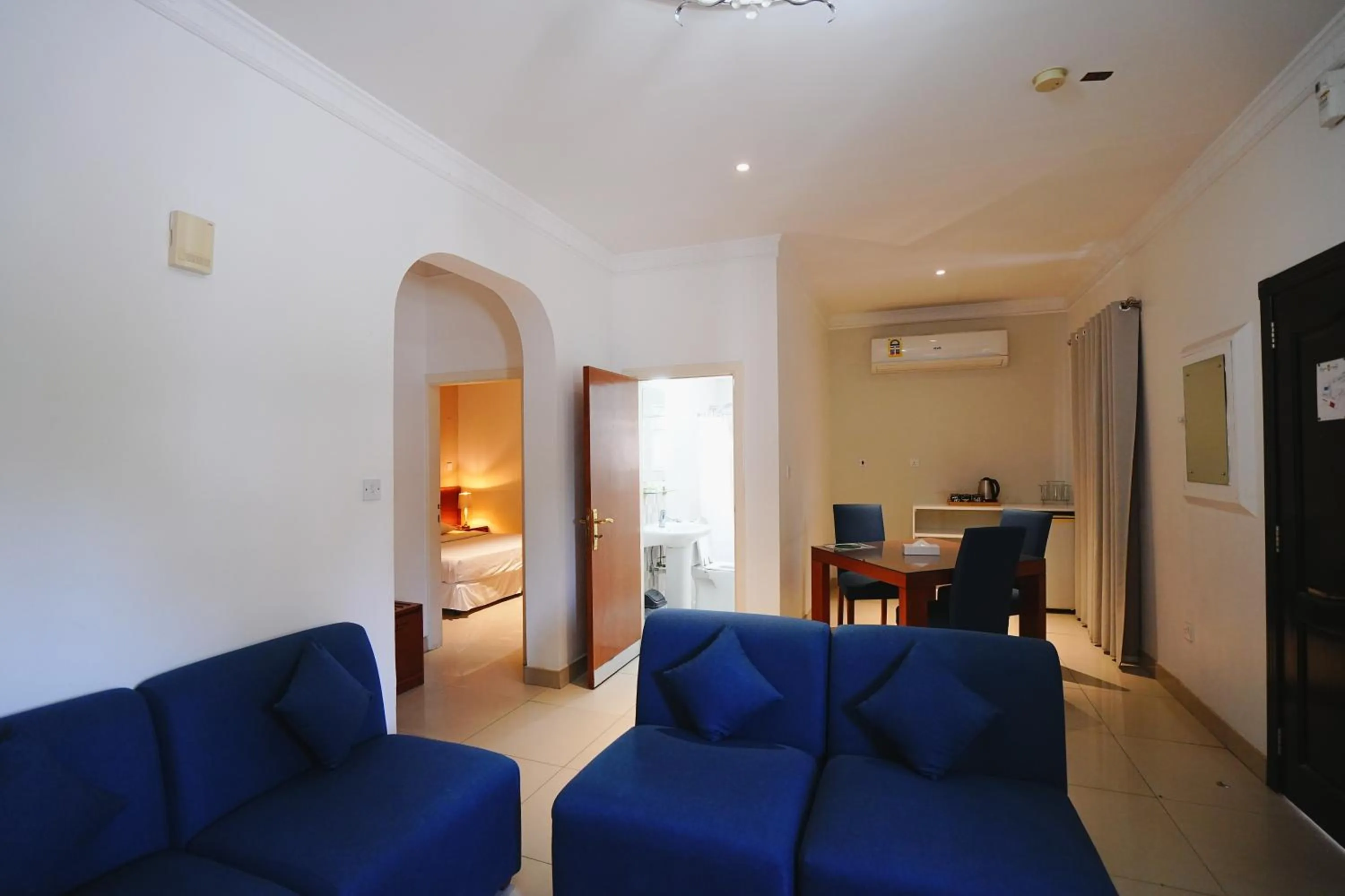 TV and multimedia, Bed in Tropicana Hotel