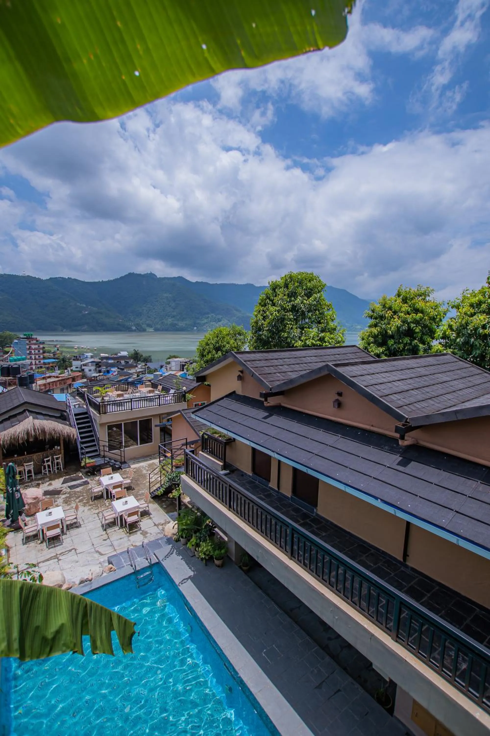 Property building in Pokhara Boutique Hotel
