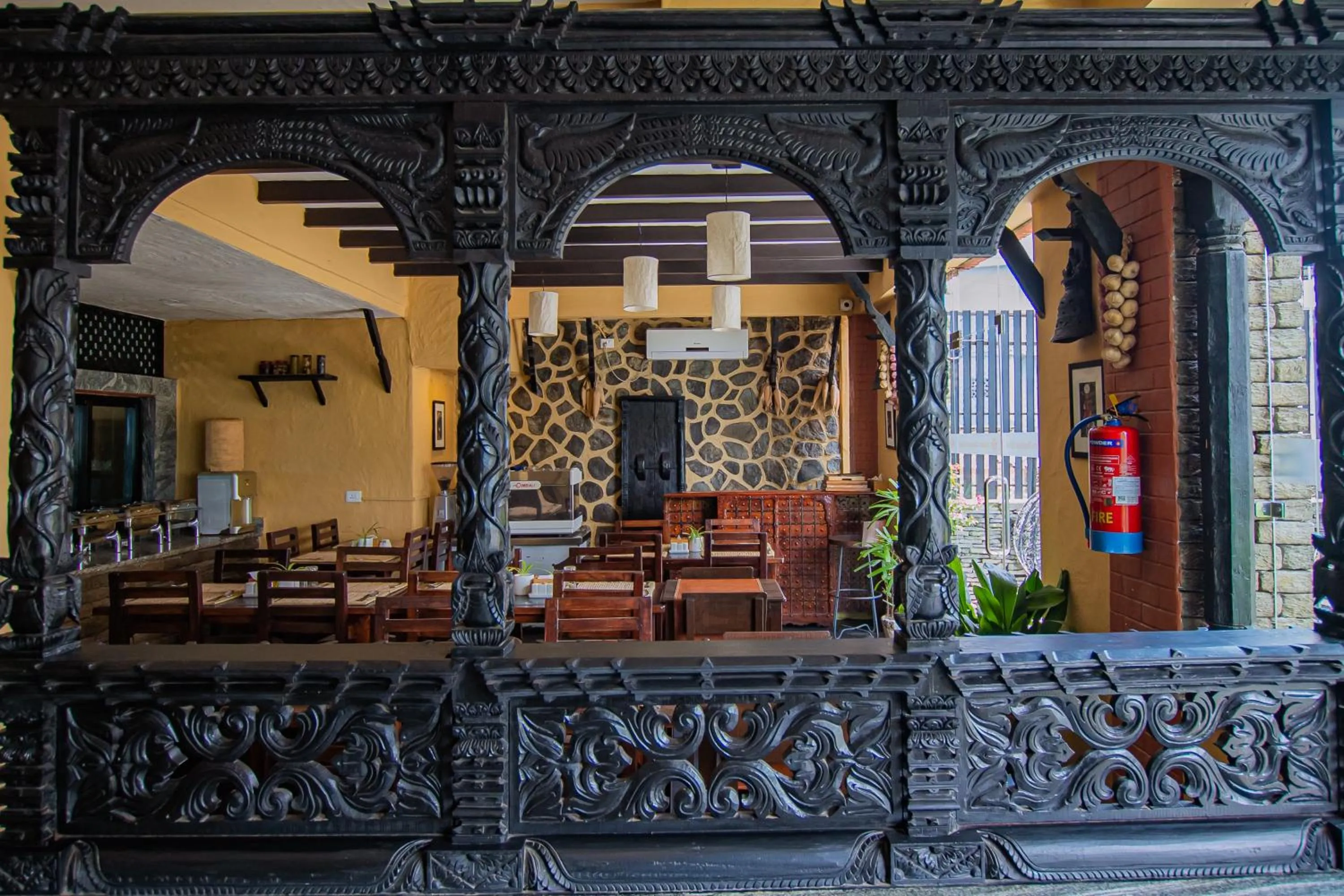 Lobby or reception in Pokhara Boutique Hotel