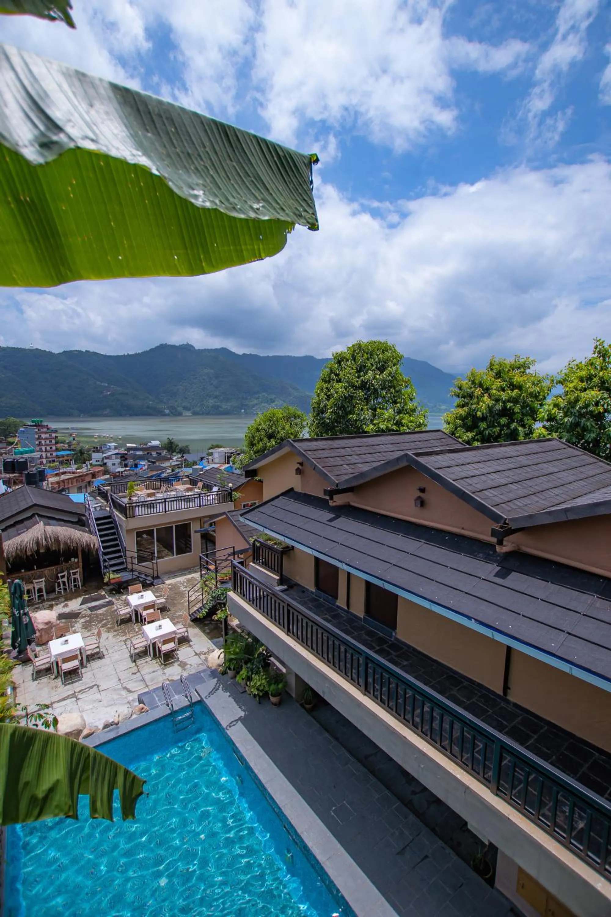 Property building in Pokhara Boutique Hotel