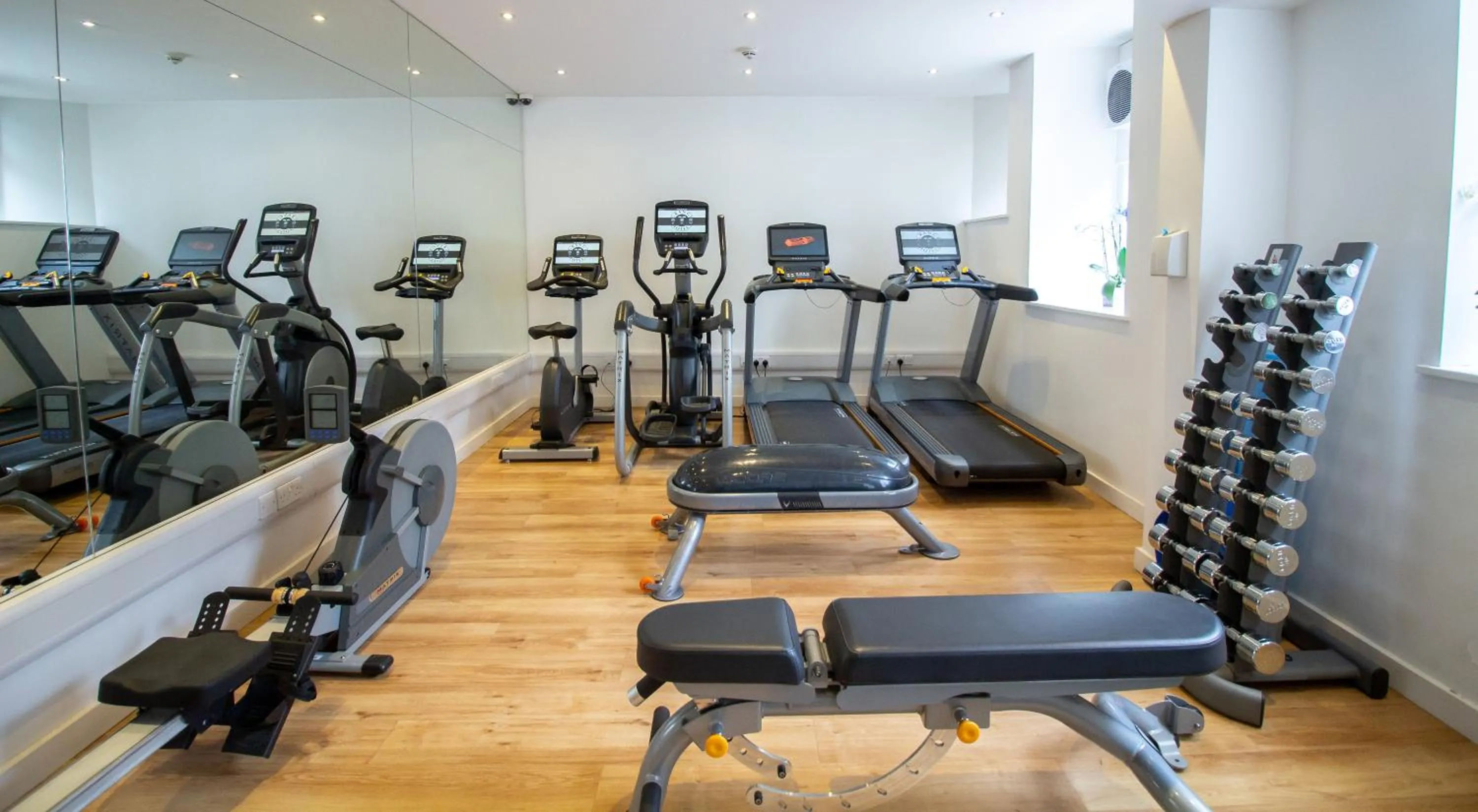 Fitness centre/facilities in Rochester Hotel by Blue Orchid