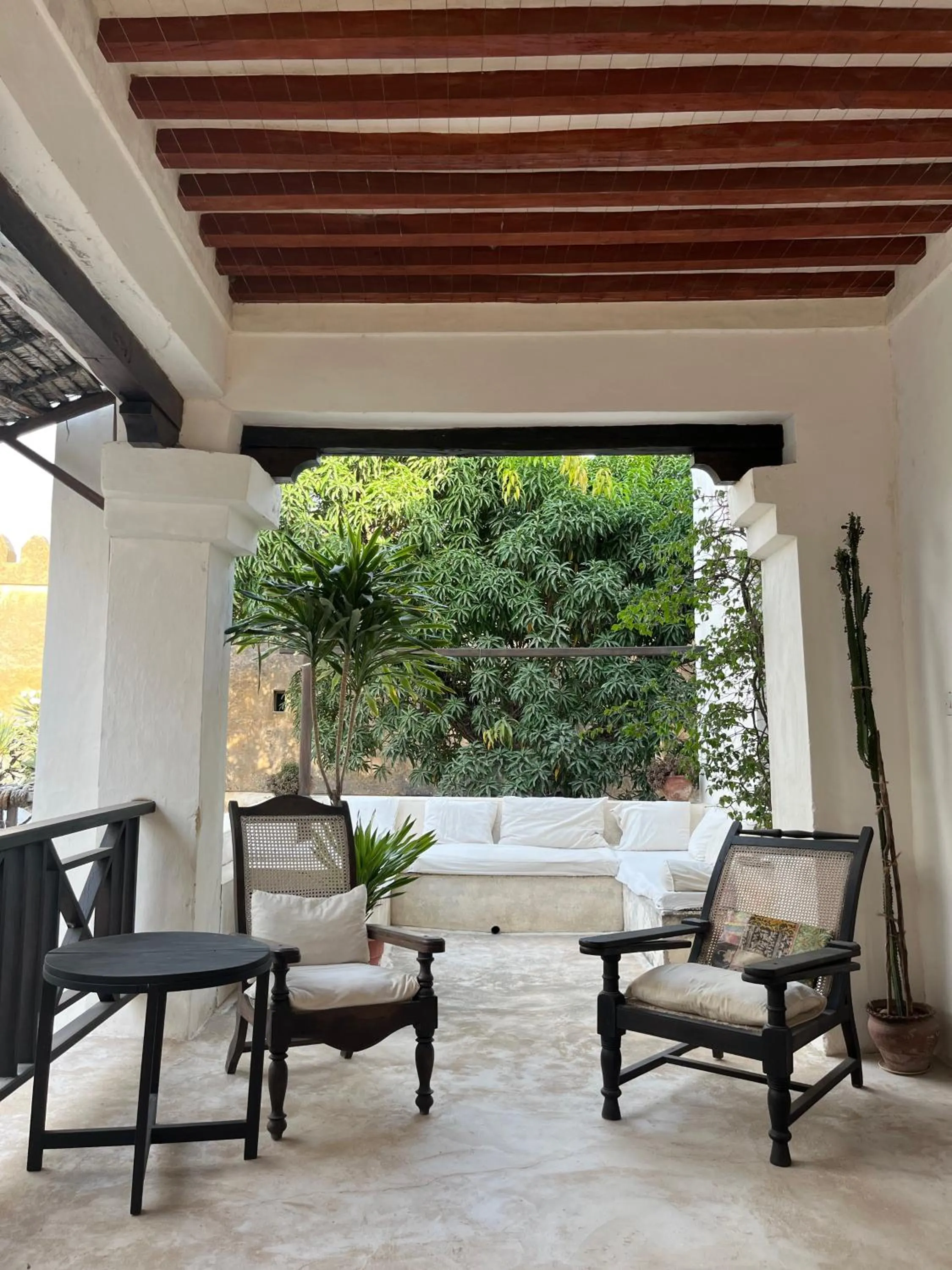 Patio in Subira House