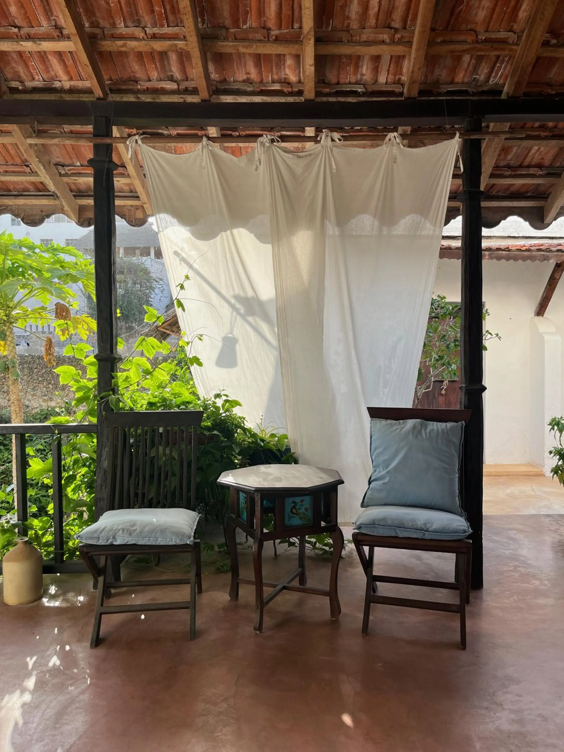 Patio in Subira House