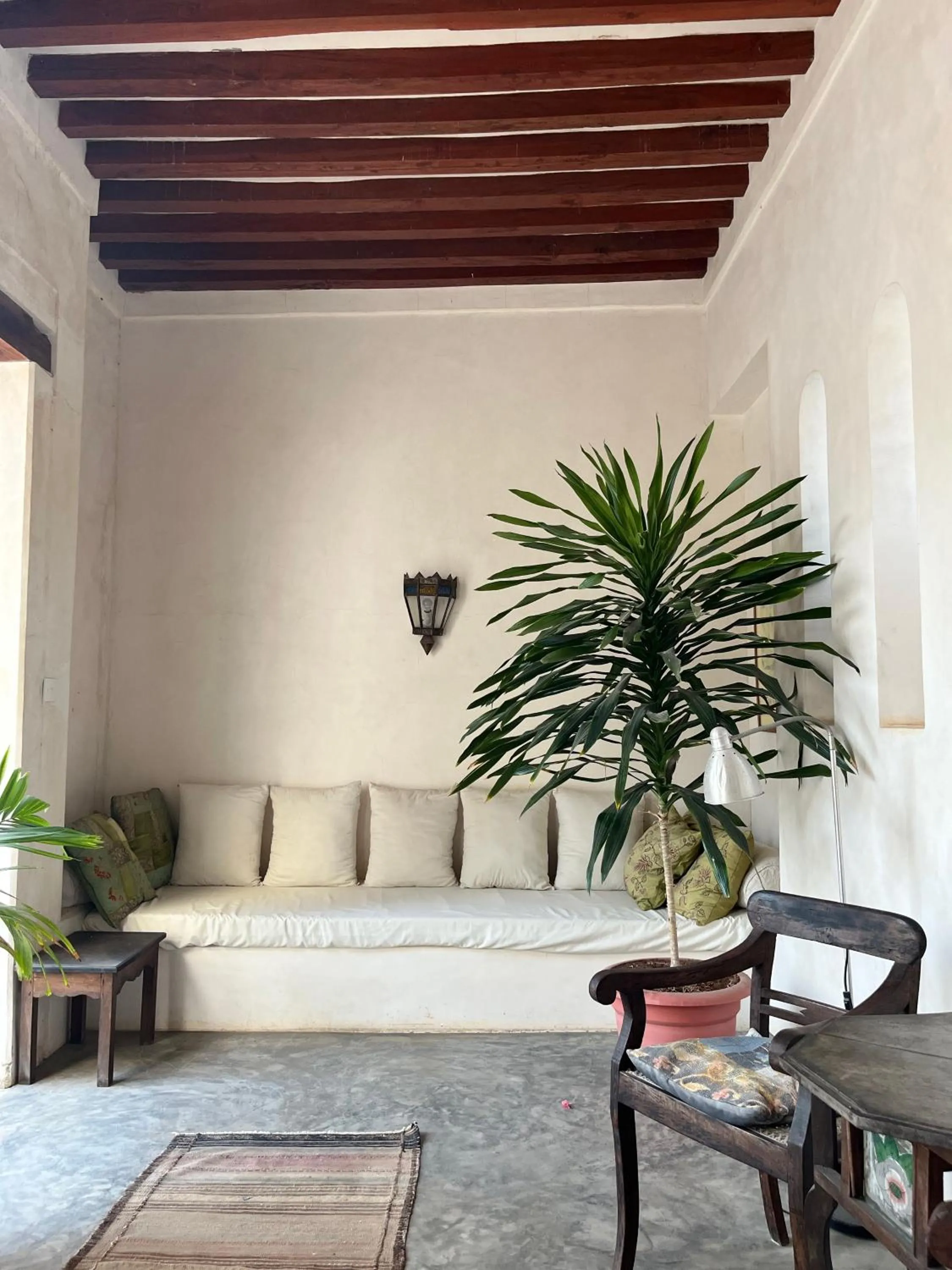 Living room in Subira House