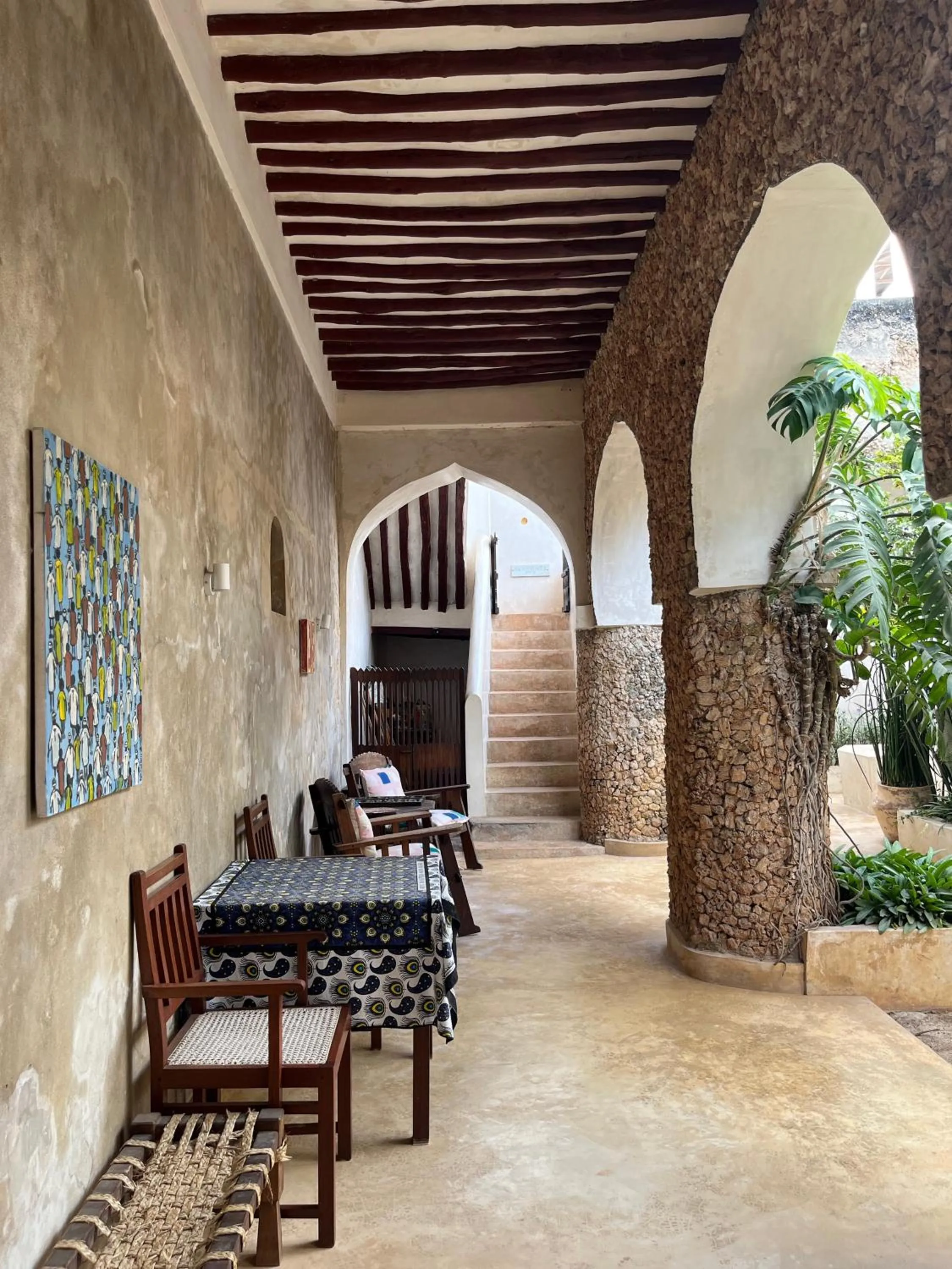 Patio in Subira House
