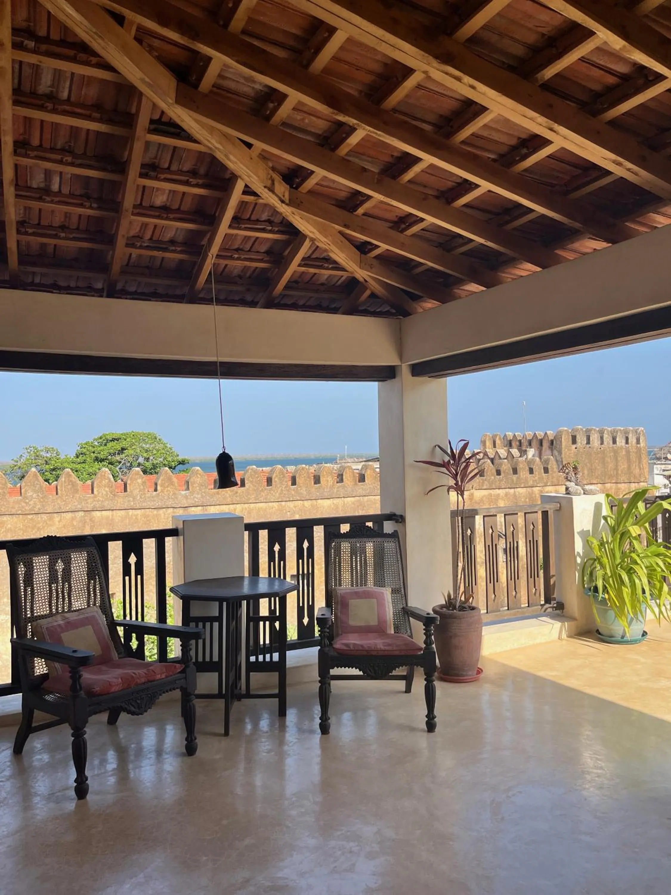 Patio in Subira House