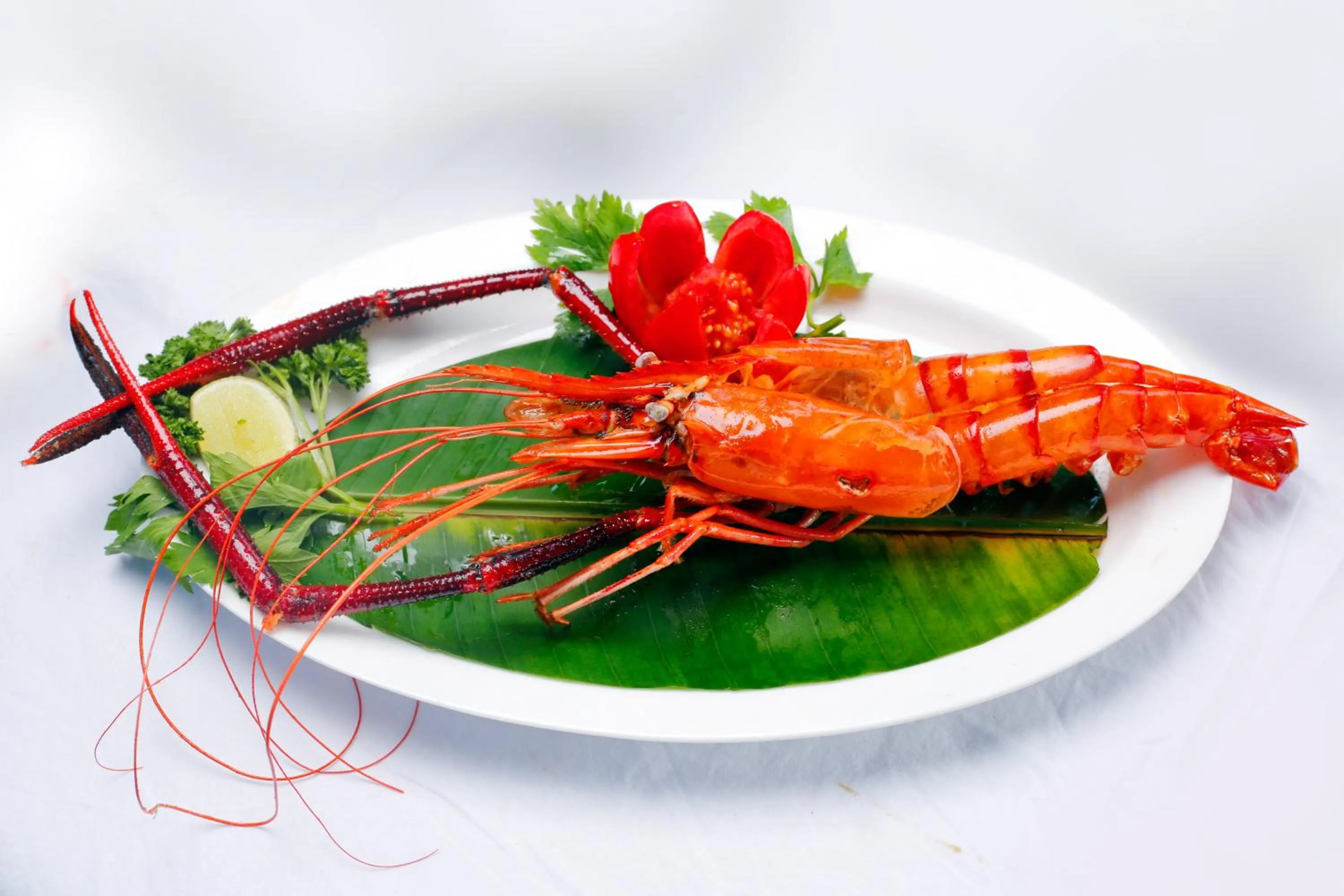 Food close-up in Green Fields Kumarakom