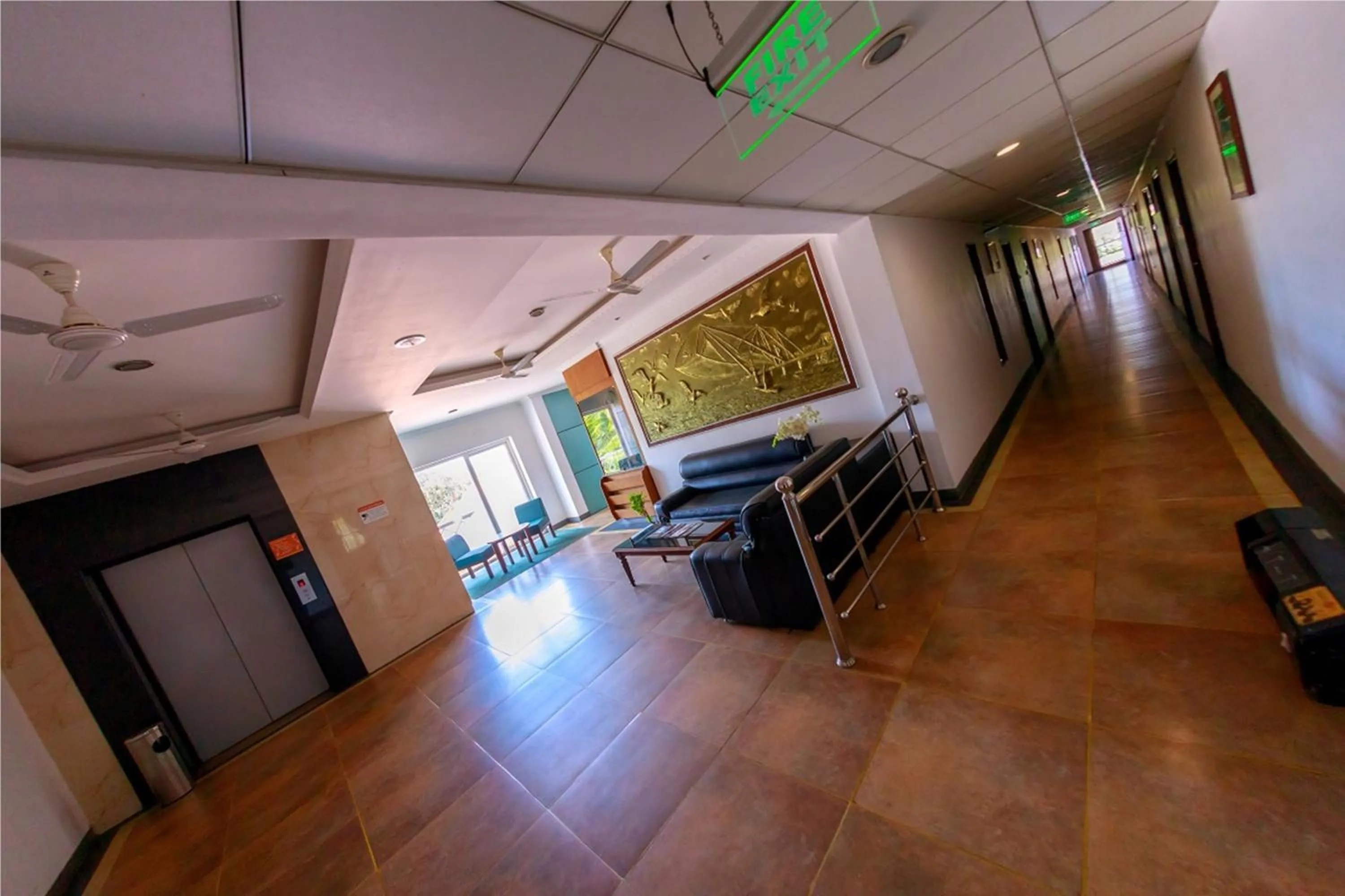 Lobby or reception in Green Fields Kumarakom