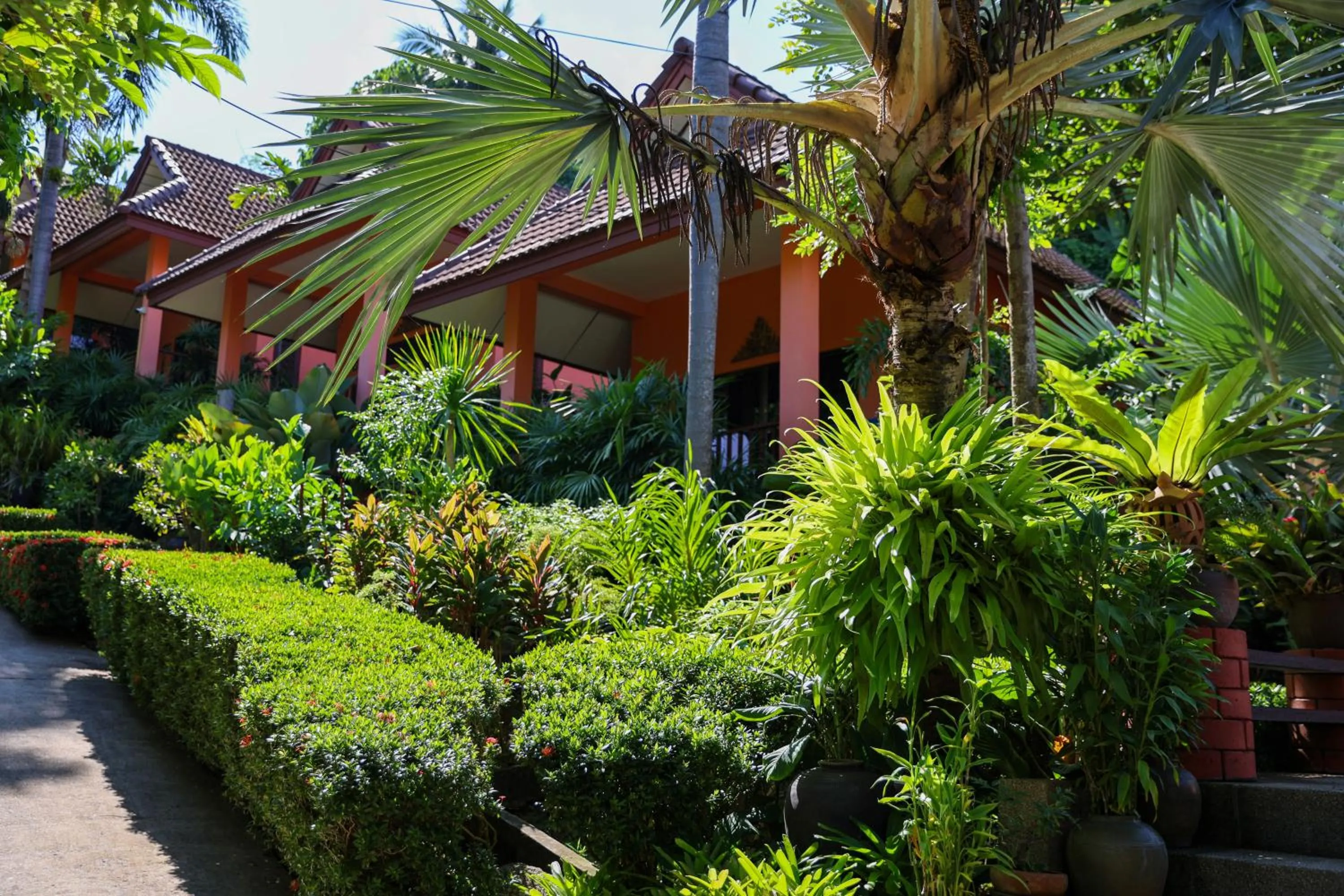 Garden view in Baan Vanida Garden Resort