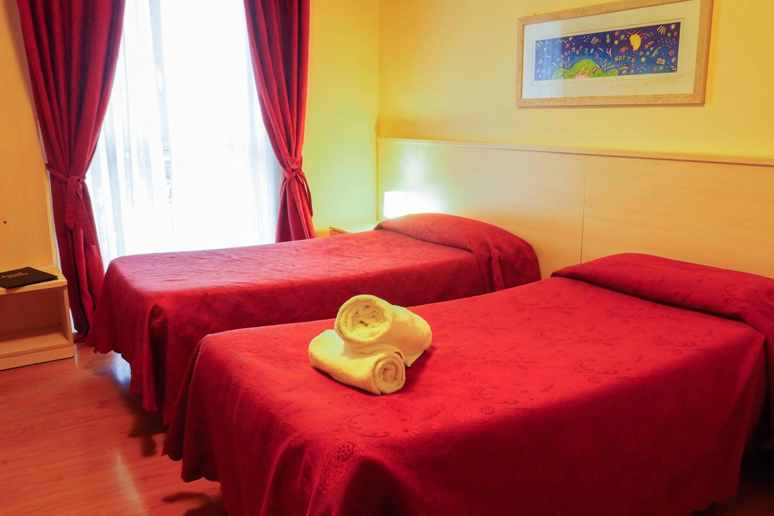 Bedroom, Bed in Hotel Break House Ristorante