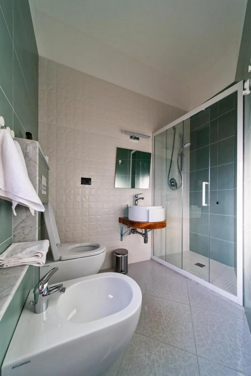 Shower in Chiara’s Home