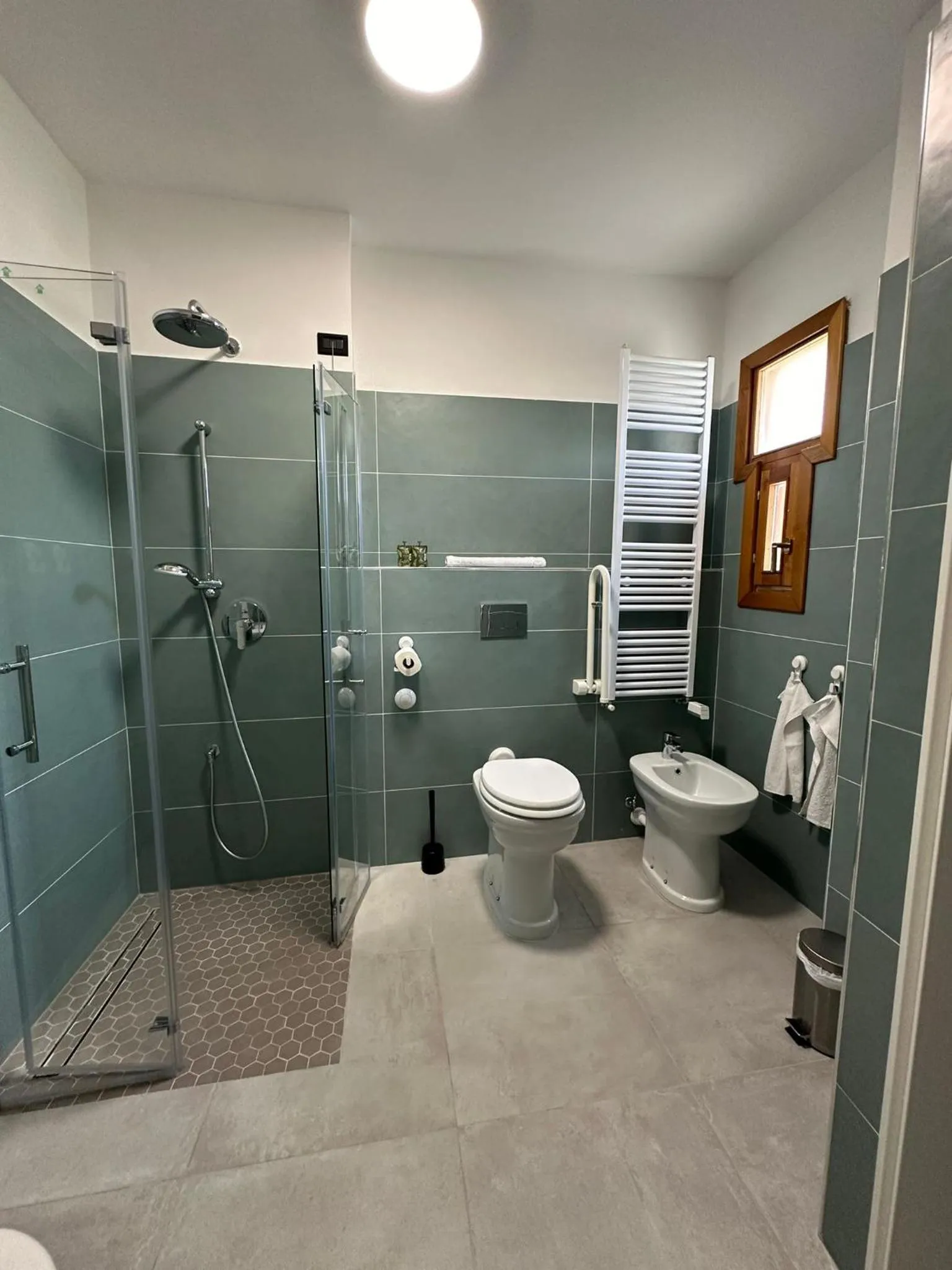 Shower in Chiara’s Home