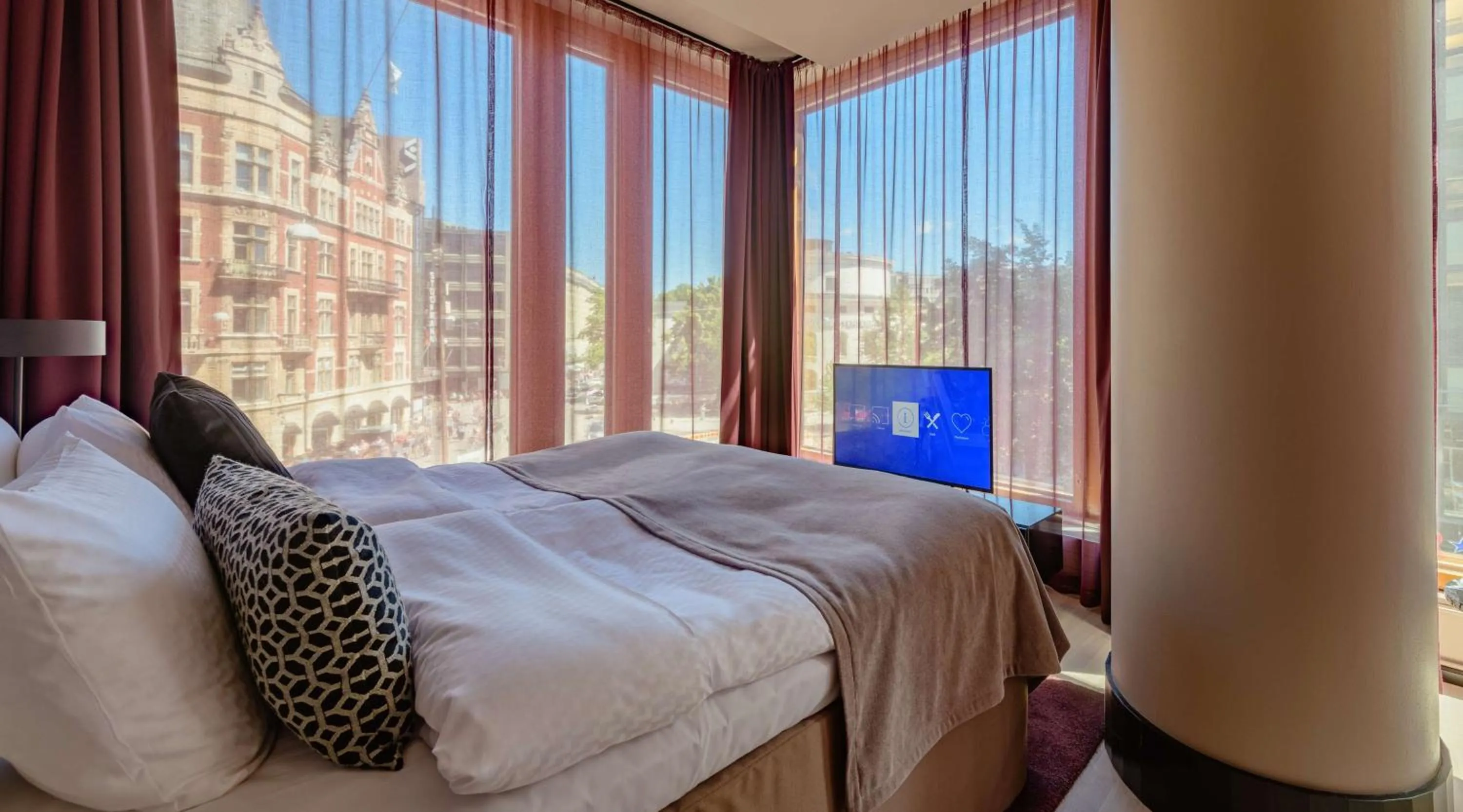 Bedroom, Bed in Marski by Scandic