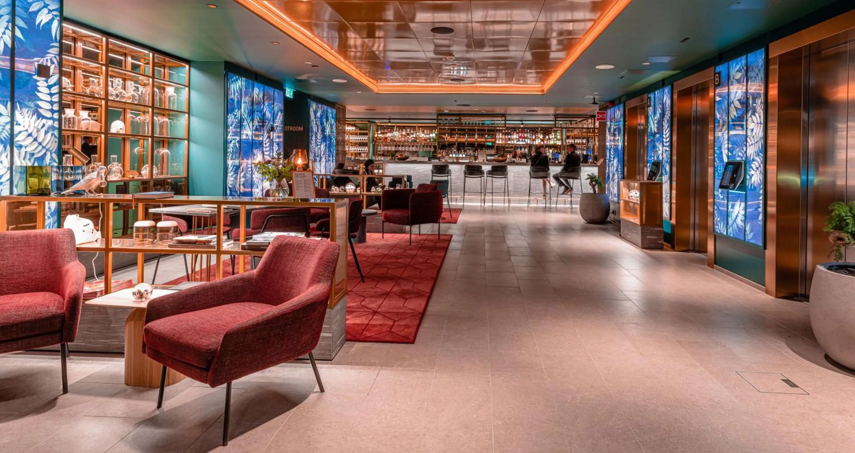 Lobby or reception in Marski by Scandic