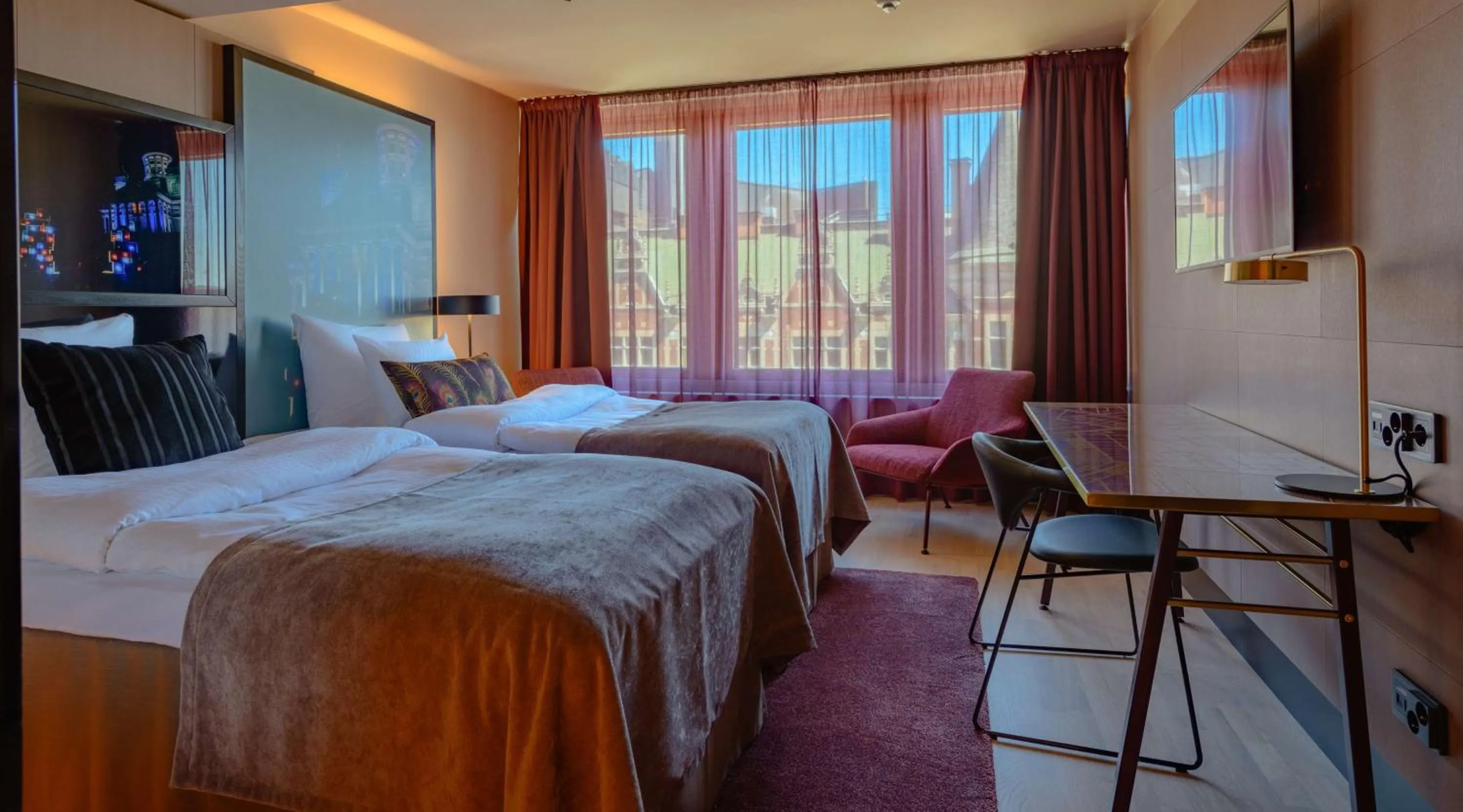 Bedroom, Bed in Marski by Scandic