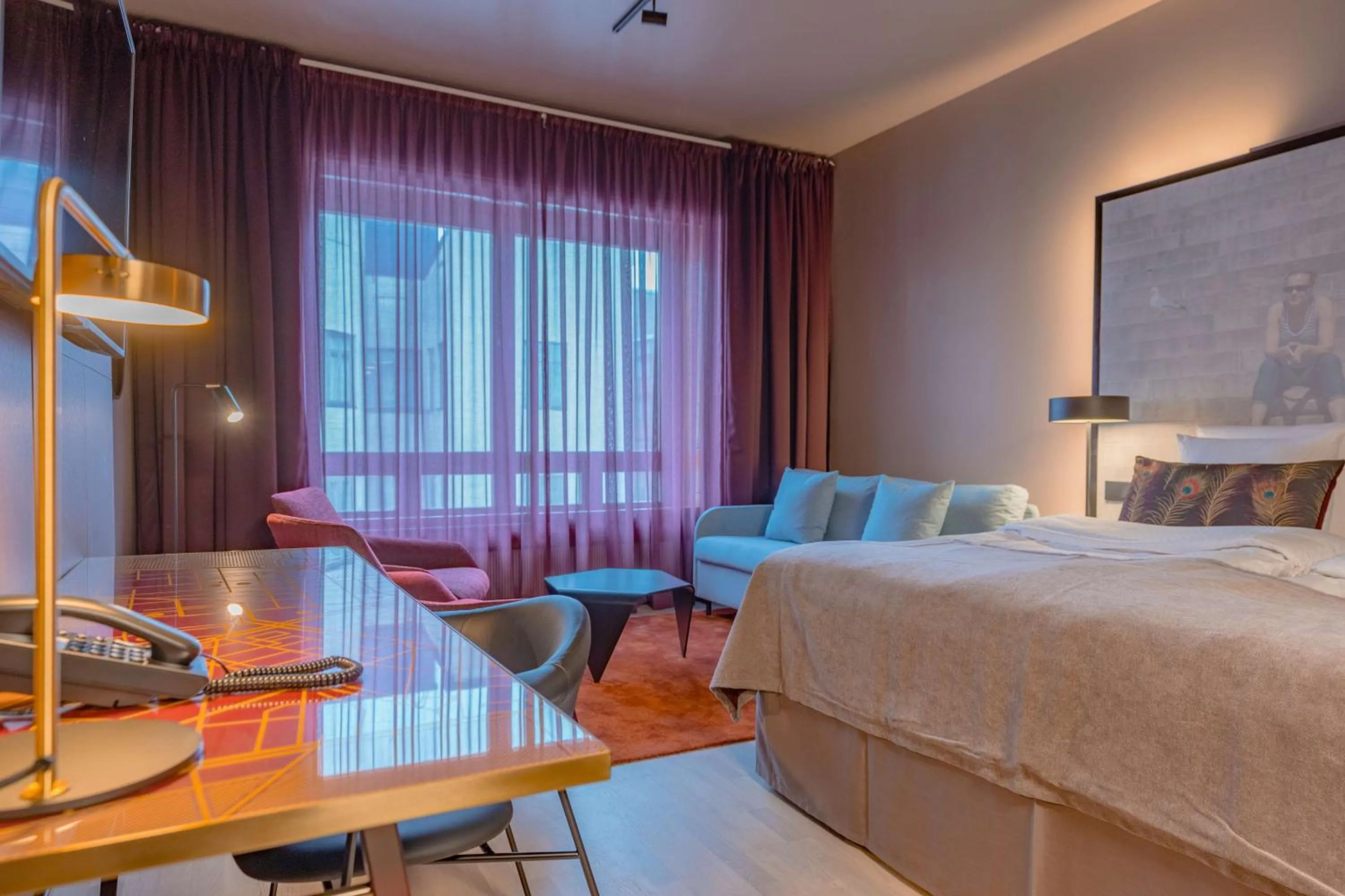 Bedroom, Bed in Marski by Scandic