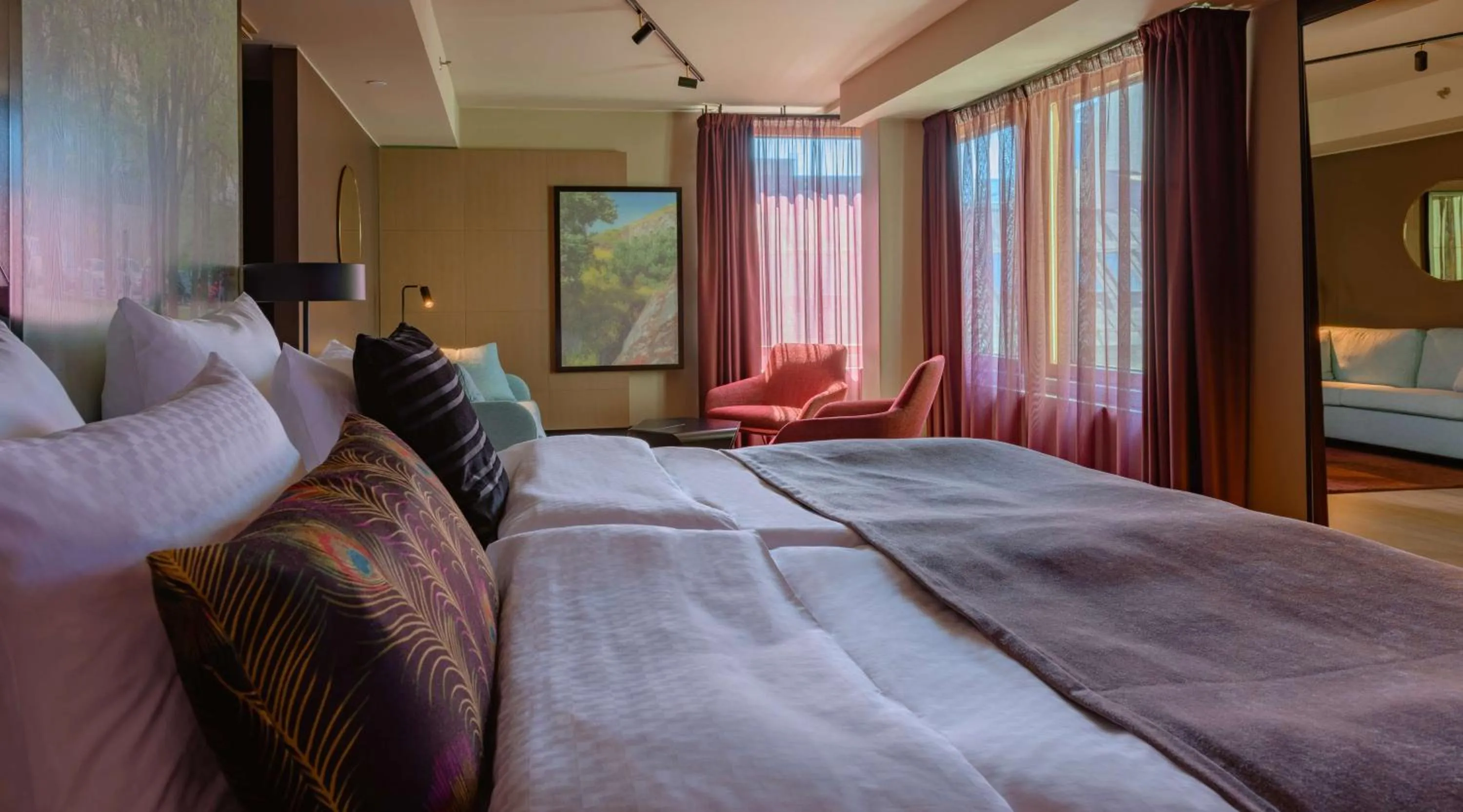 Bedroom, Bed in Marski by Scandic