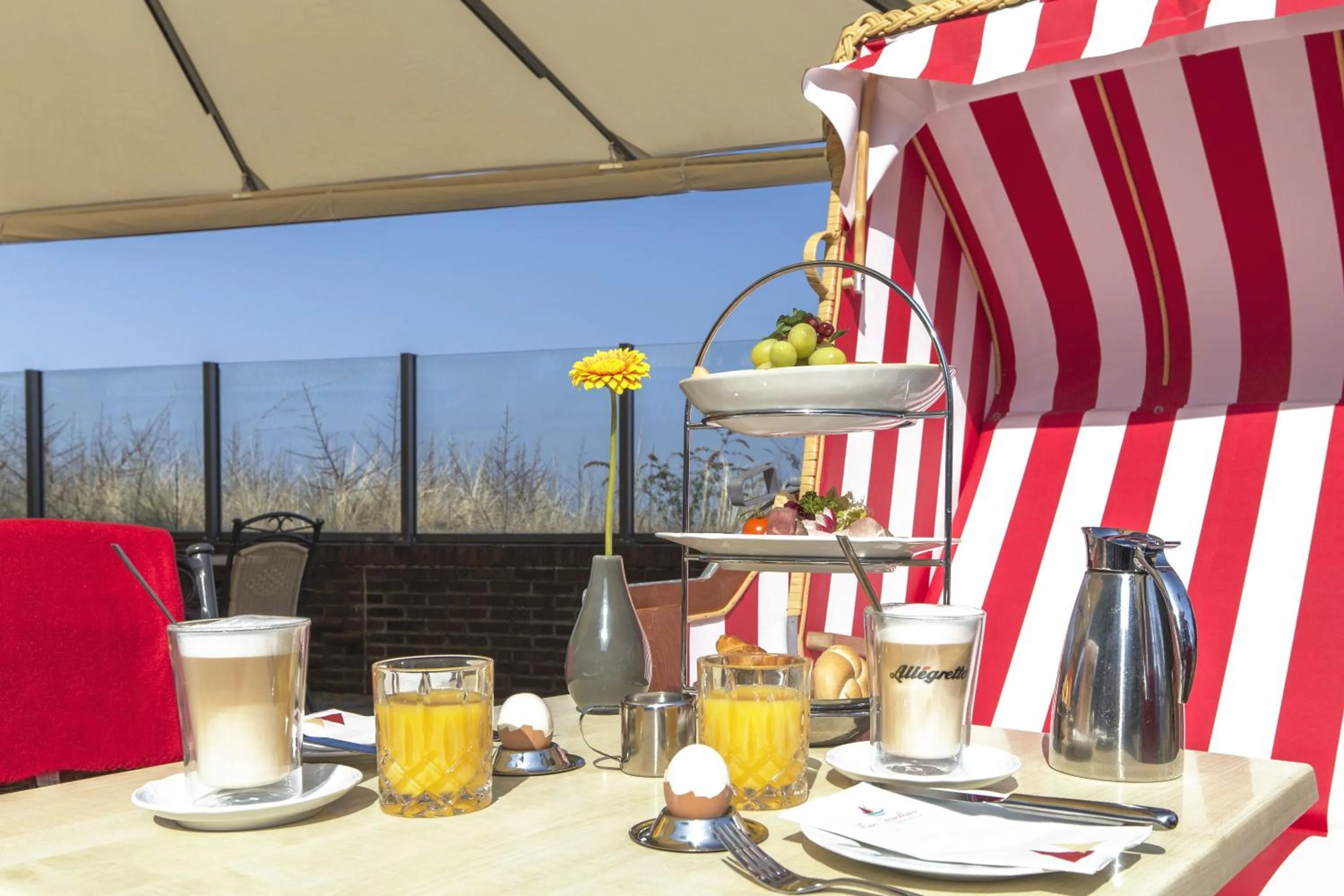 Breakfast in Mein Strandhaus - Hotel, Restaurant & Schwimmbad