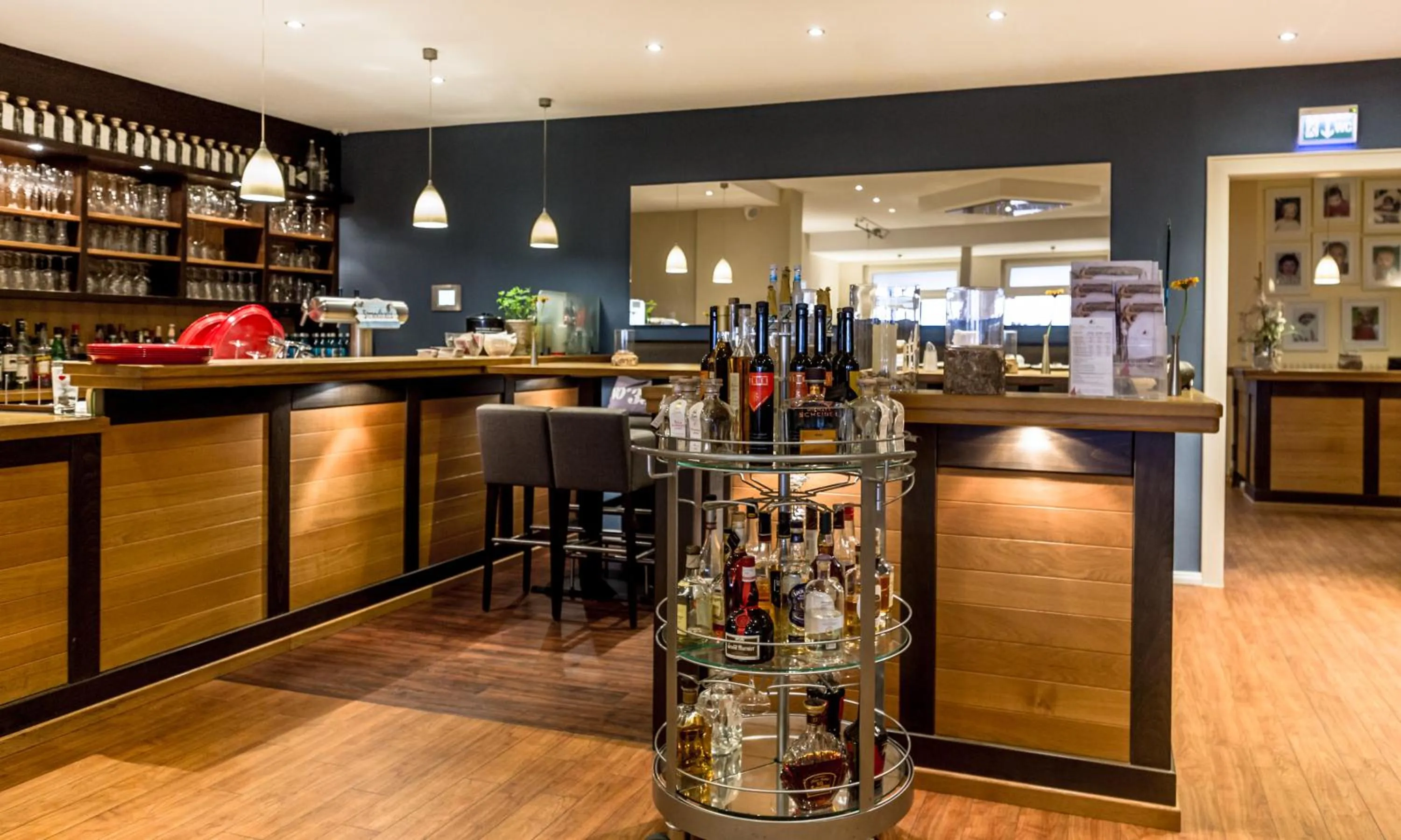 Lounge or bar in Mein Strandhaus - Hotel, Restaurant & Schwimmbad