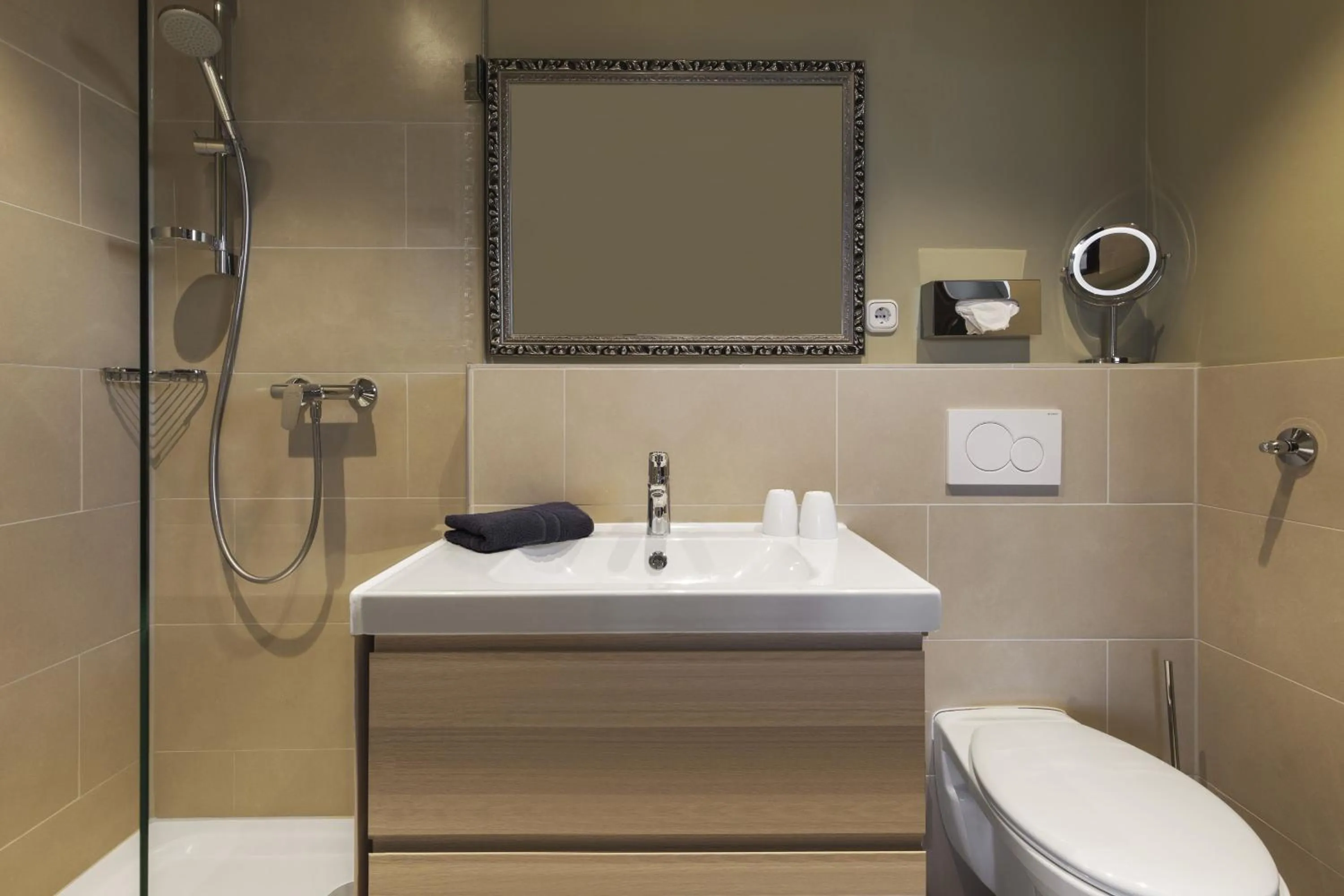 Bathroom in Mein Strandhaus - Hotel, Restaurant & Schwimmbad