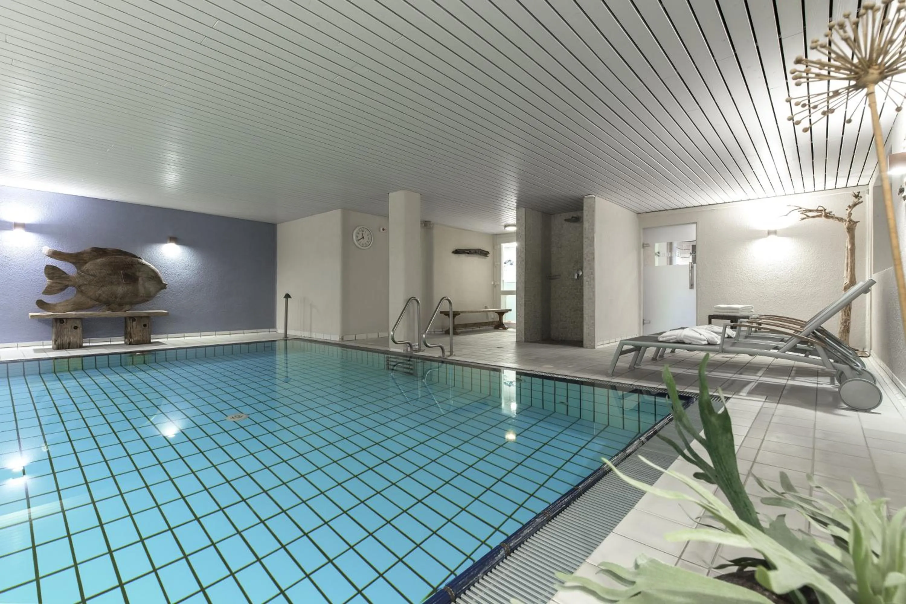 Swimming pool in Mein Strandhaus - Hotel, Restaurant & Schwimmbad